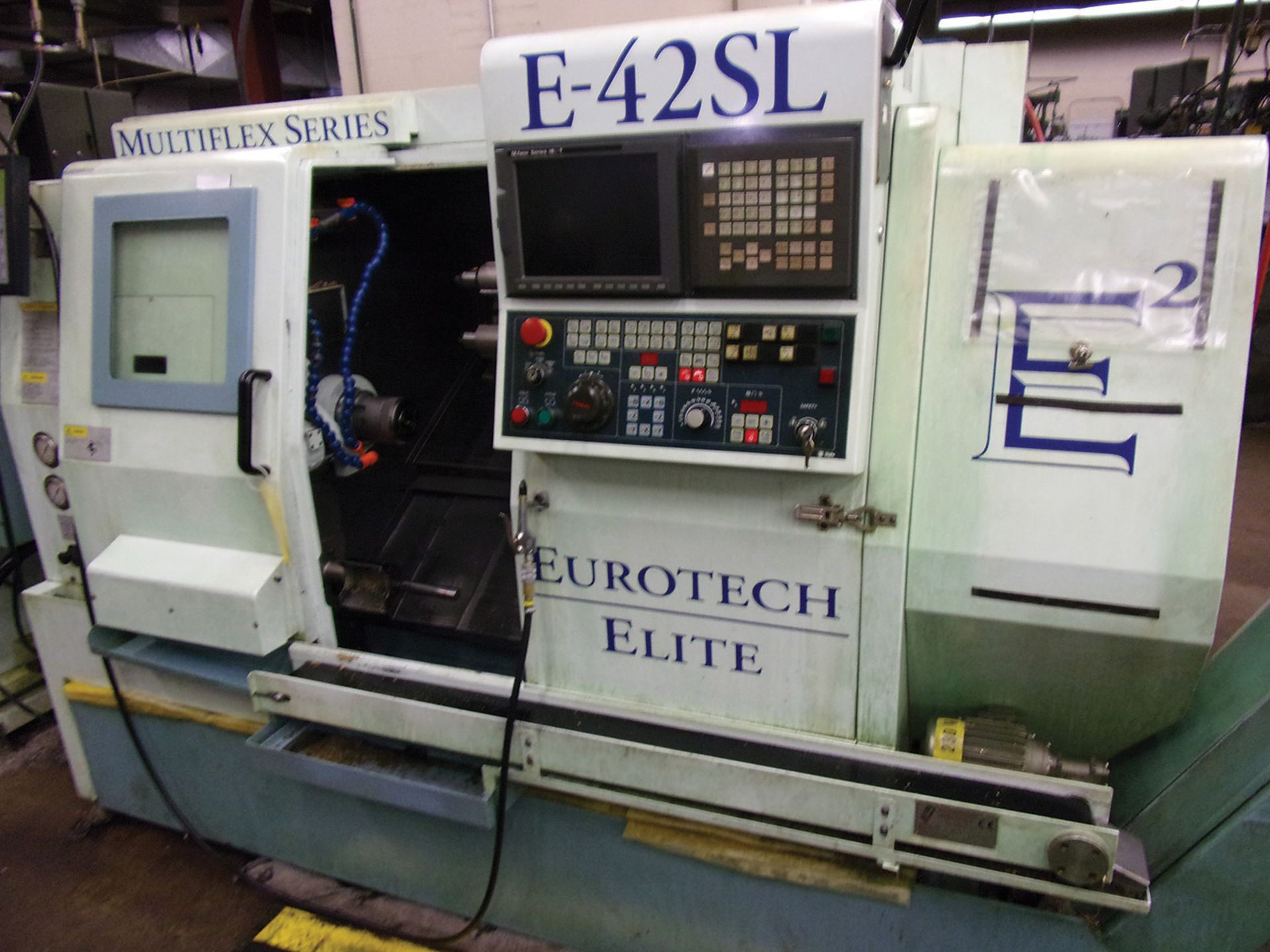 EUROTECH ELITE E-42SL TLN B300 CNC TURNING CENTER, S/N 6647