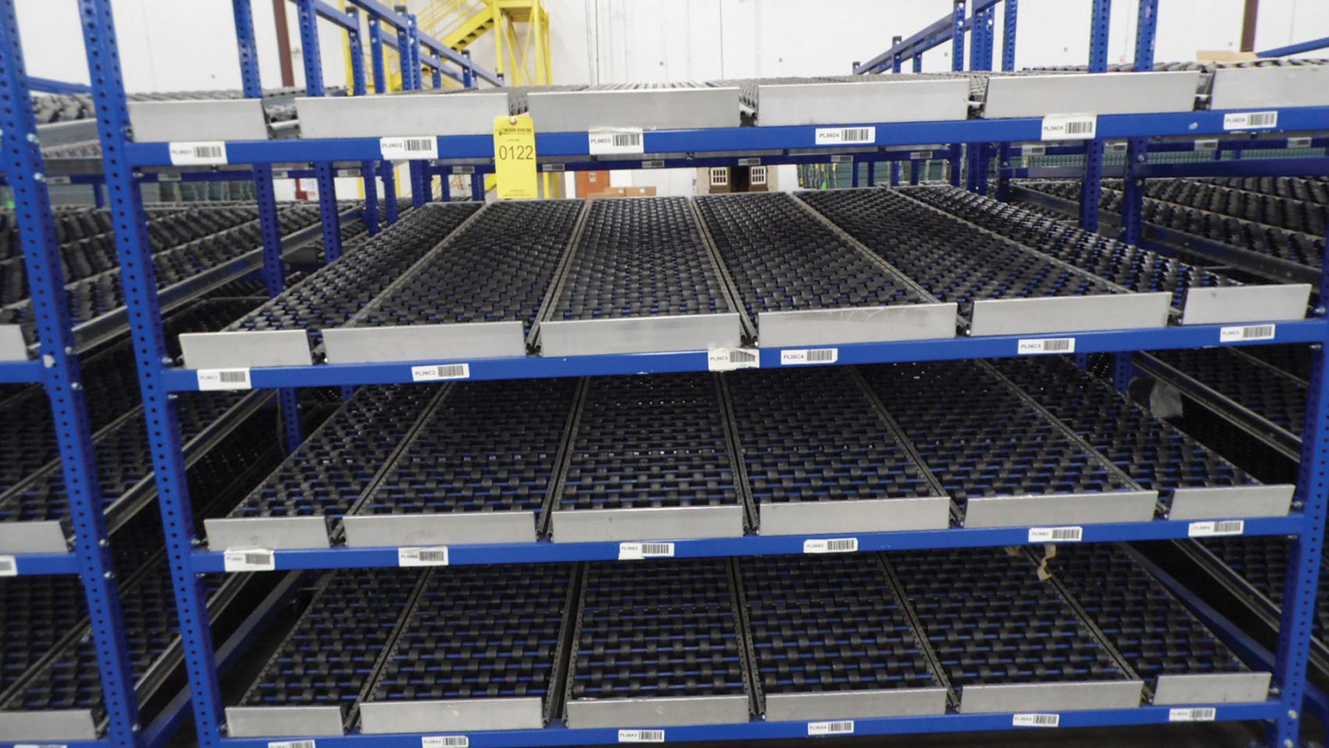 94''W X 88''L GRAVITY CONVEYORS; 4-LEVELS (X2)