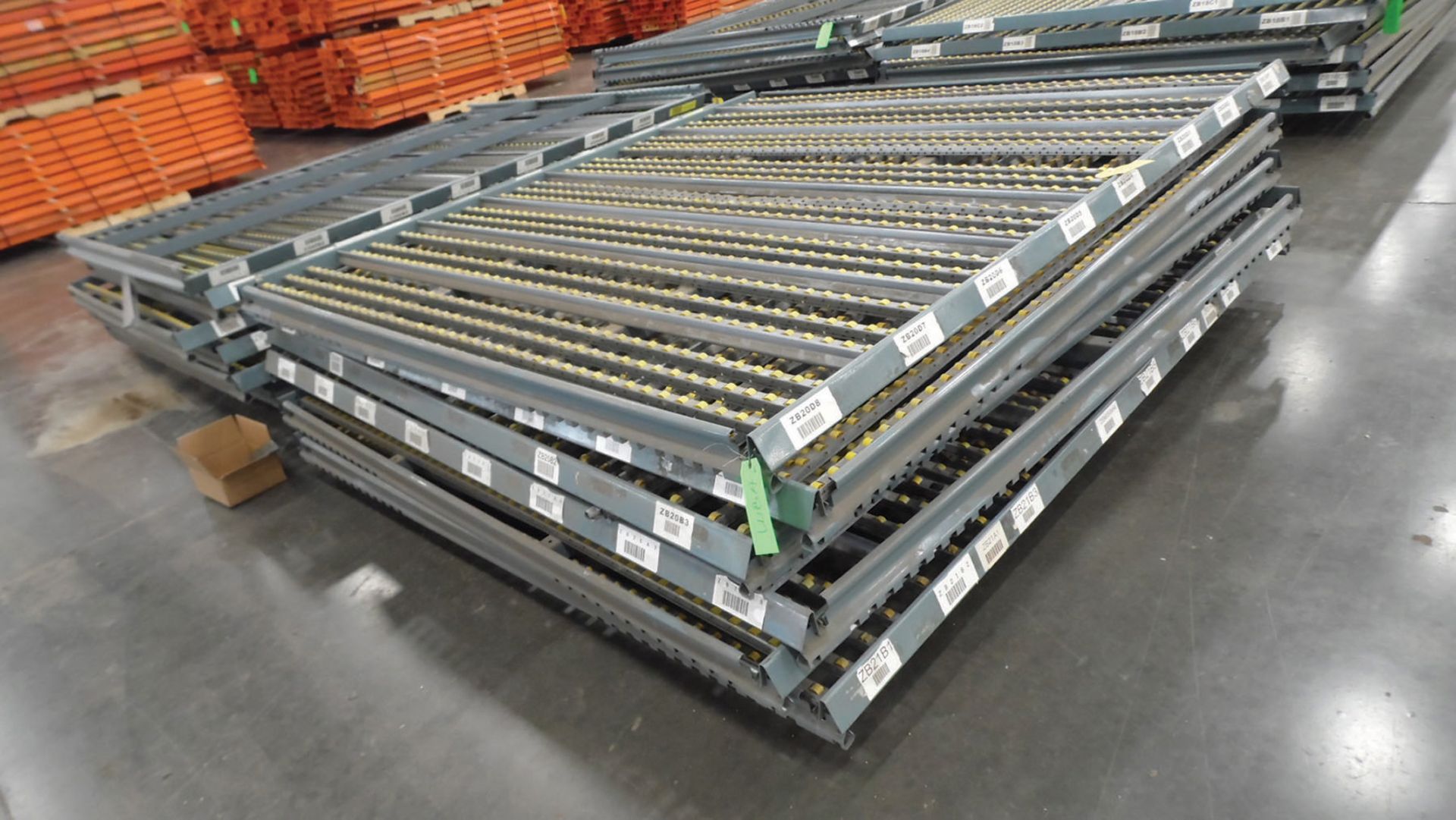 96''W X 86''L GRAVITY CONVEYORS (X12)