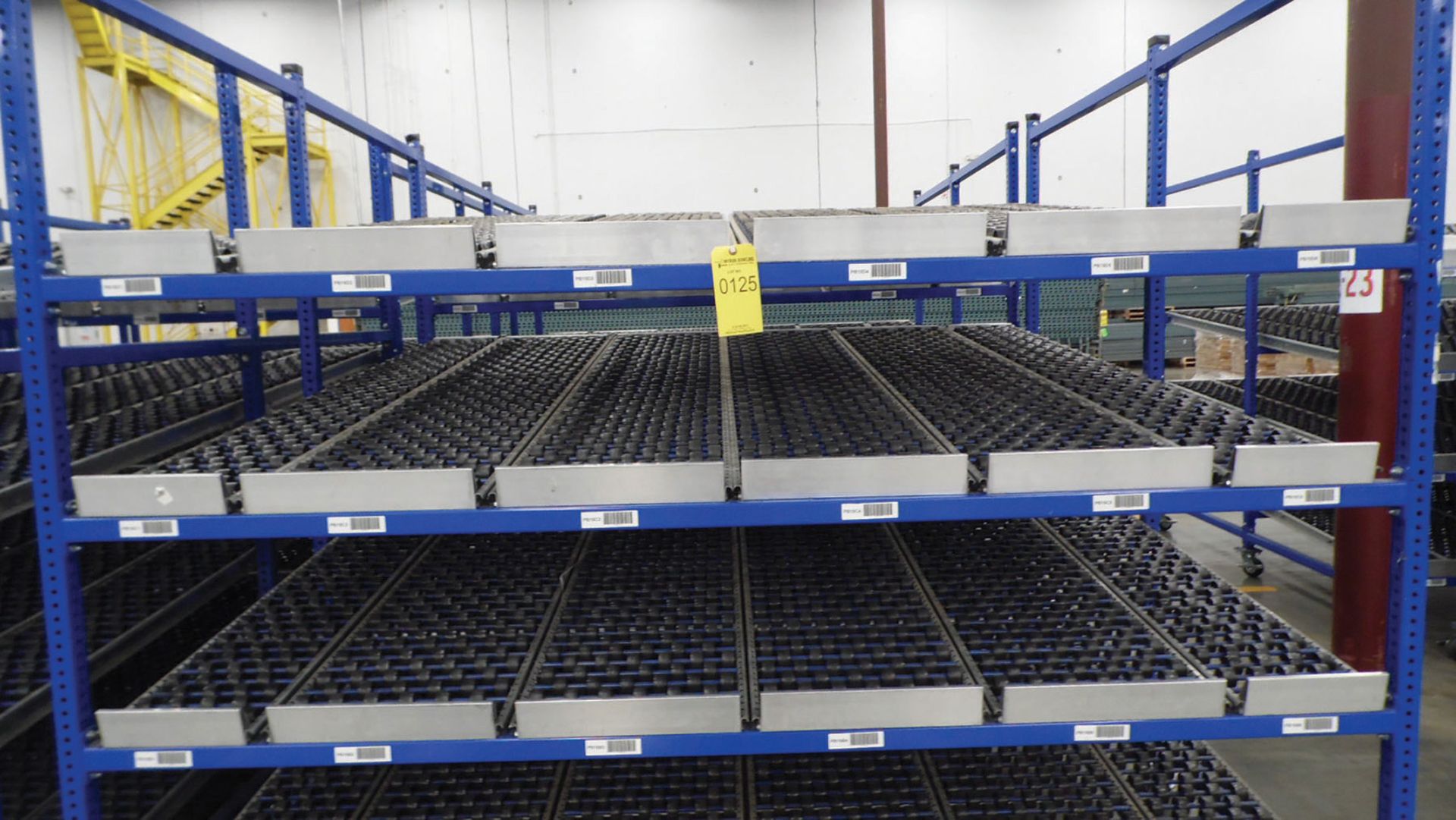 94''W X 88''L GRAVITY CONVEYORS; 4-LEVELS (X2)