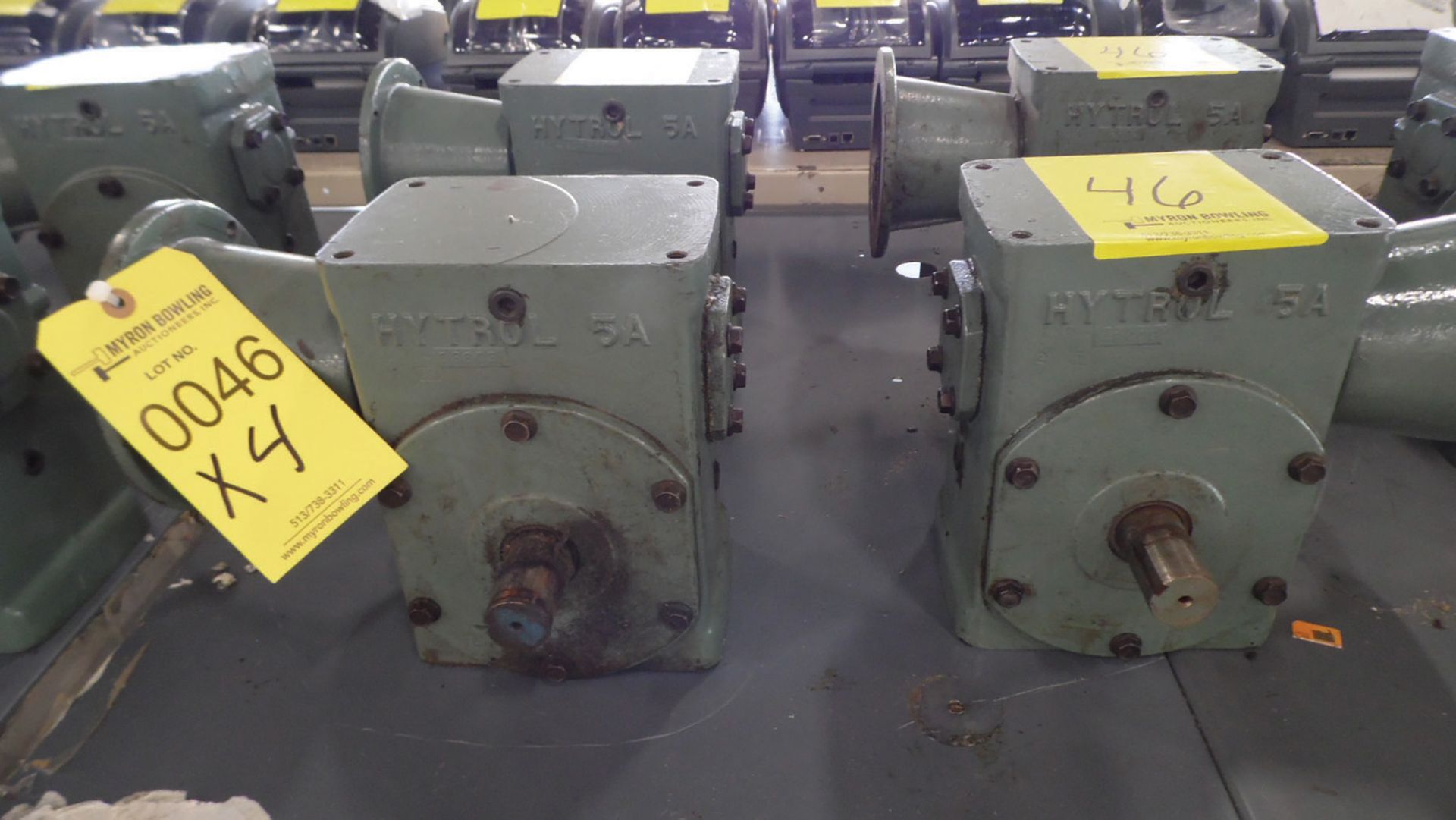 HYTROL 5A GEAR REDUCERS (X4)