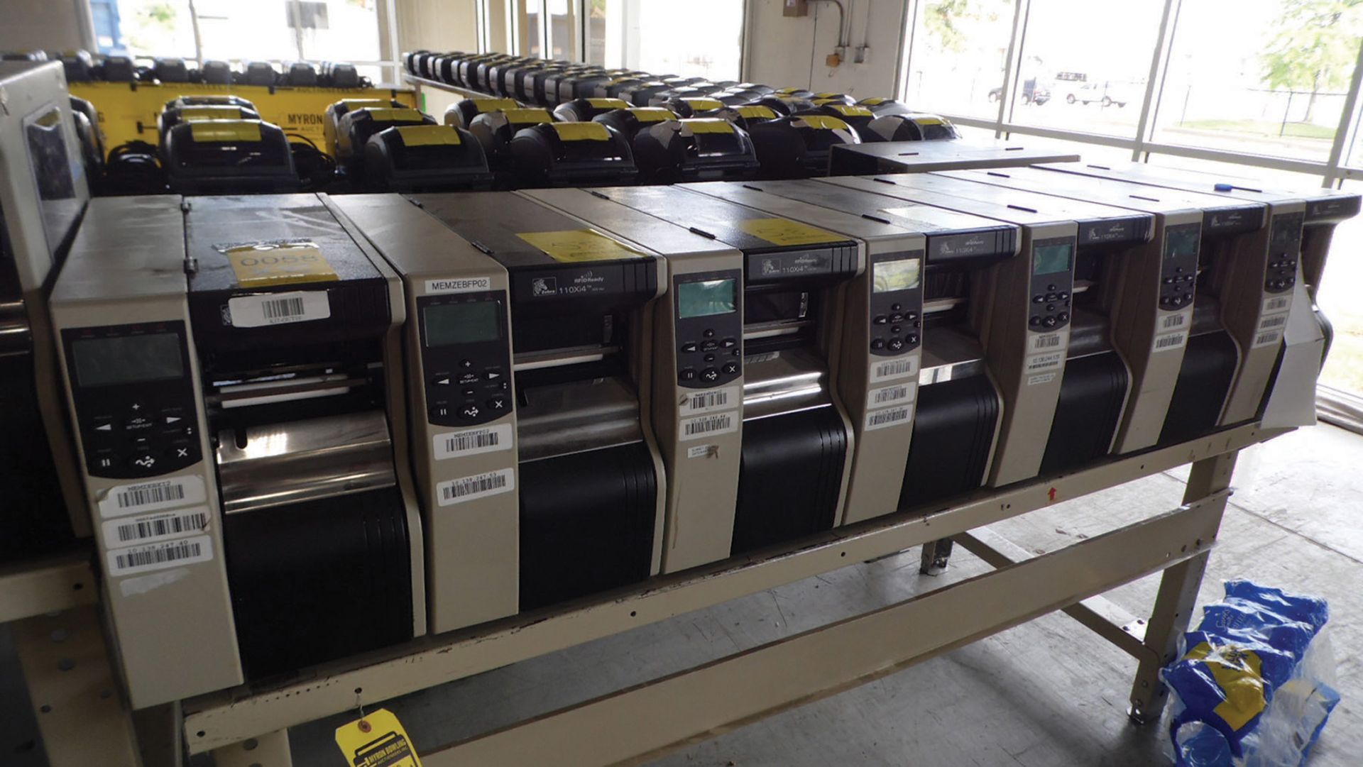 ZEBRA 110XI4 LABELERS (X8)