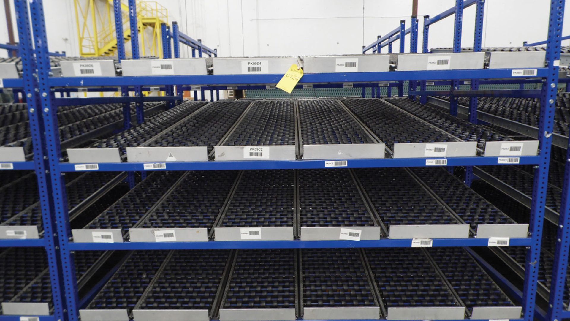 94''W X 88''L GRAVITY CONVEYORS; 4-LEVELS (X2)