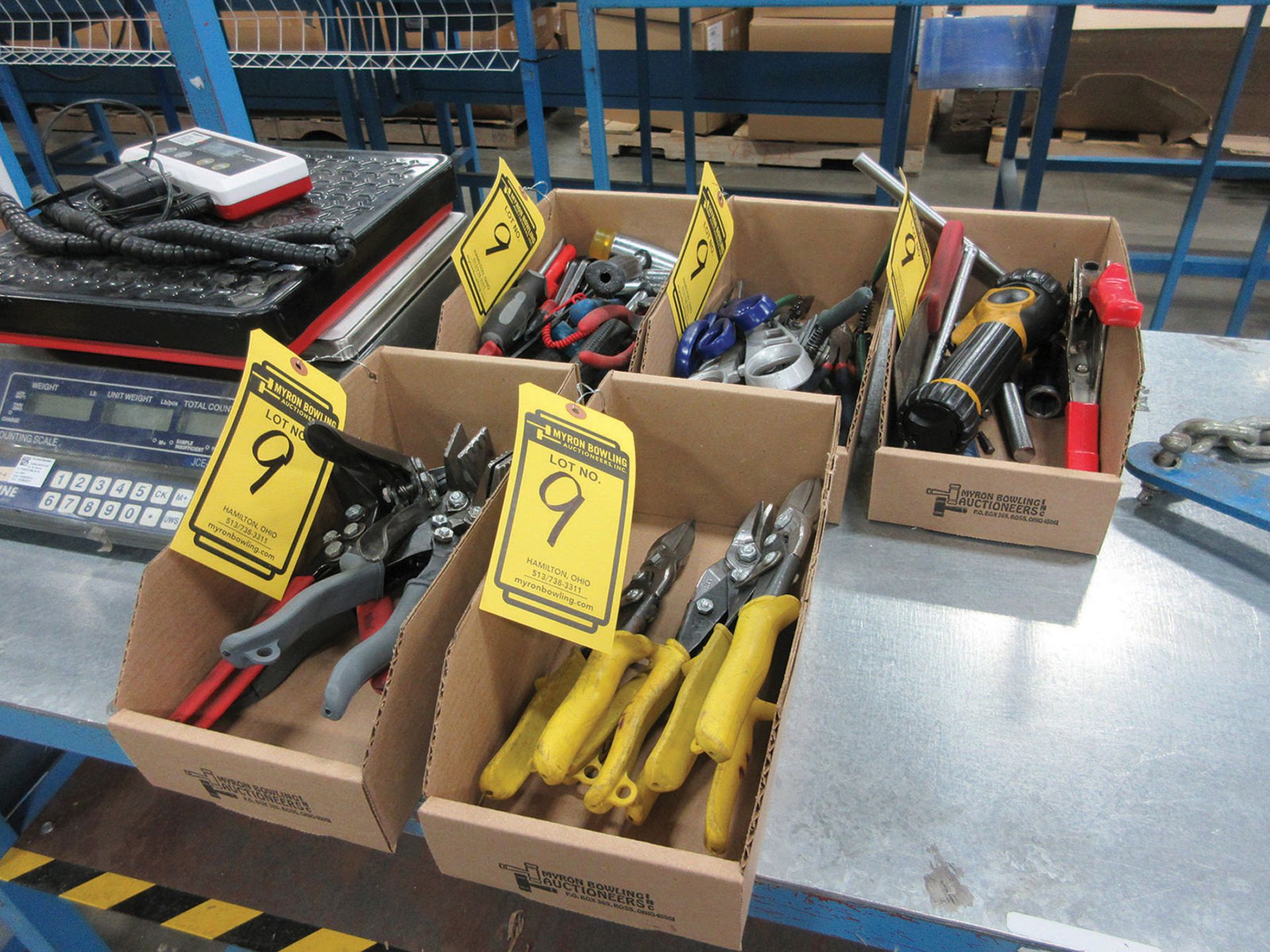 ASSORTED TOOLS; STRAIGHT SNIPS, HAND HELD BENDERS, WIRE STRIPPERS/CUTTERS, ETC.