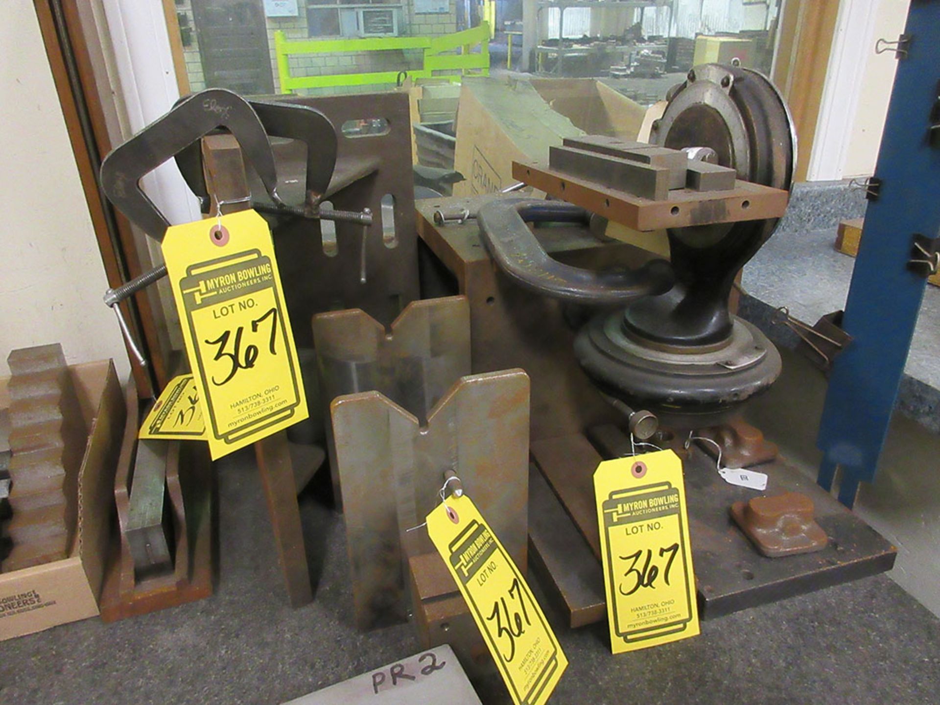 ASSORTED TOOL ROOM BLOCKS & ANGLE PLATE