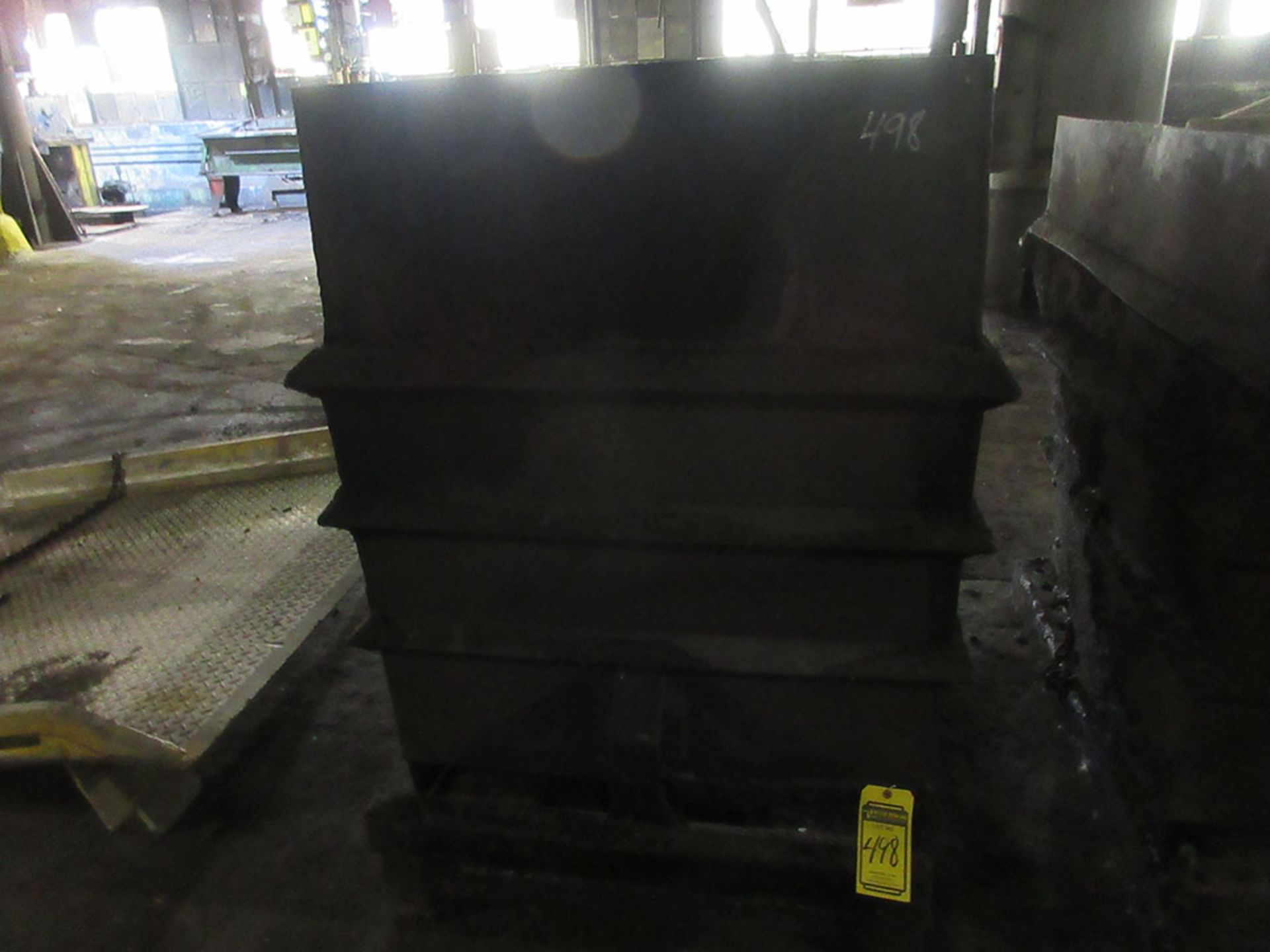 3-CUBIC YARD SELF DUMPING HOPPER