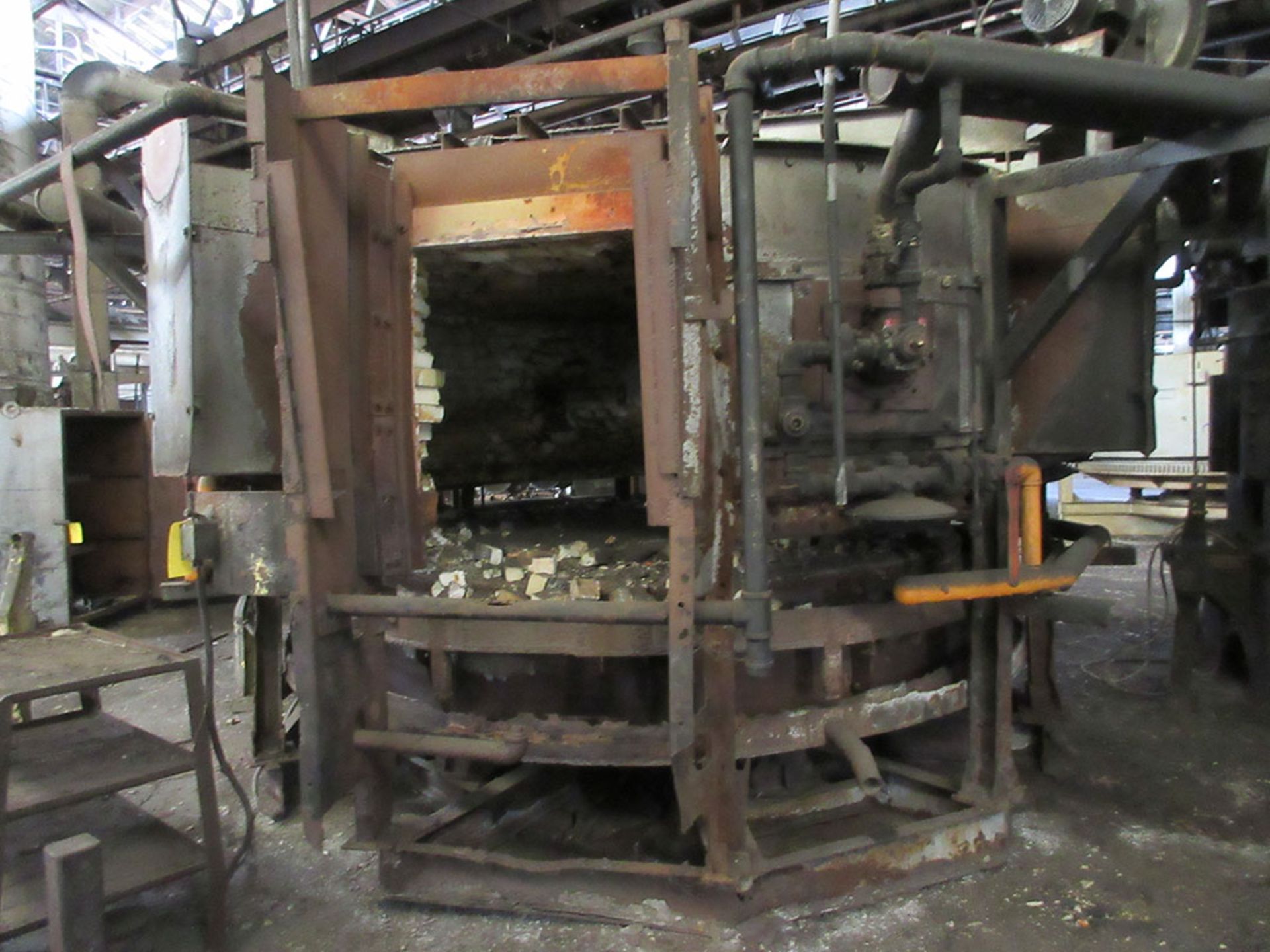 9' GAS FIRED ROTARY HEARTH FURNACE (NOT IN SERVICE)