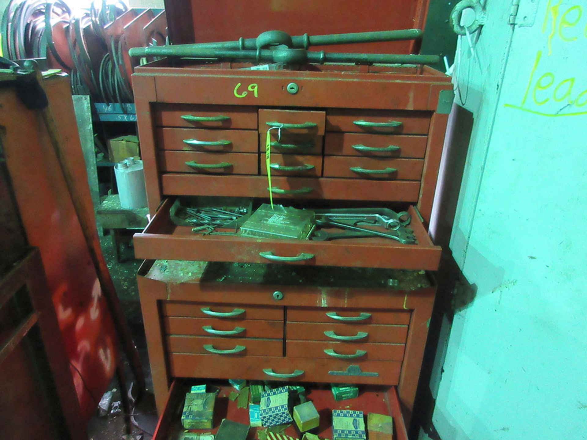 (2) TOOL BOXES & (2) SHELF UNITS WITH CONTENTS - Image 2 of 2