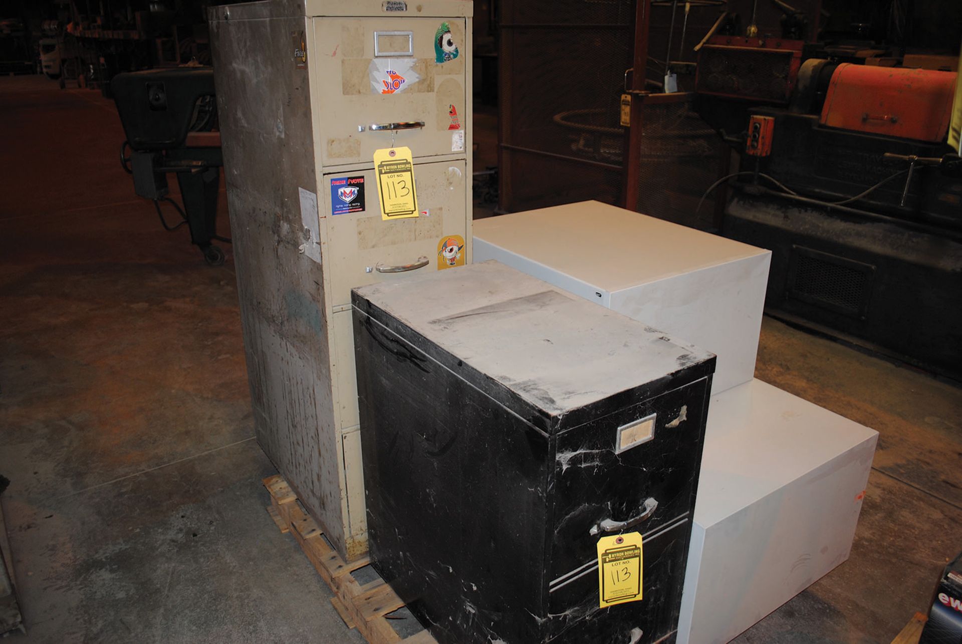 PALLET OF FILING CABINETS