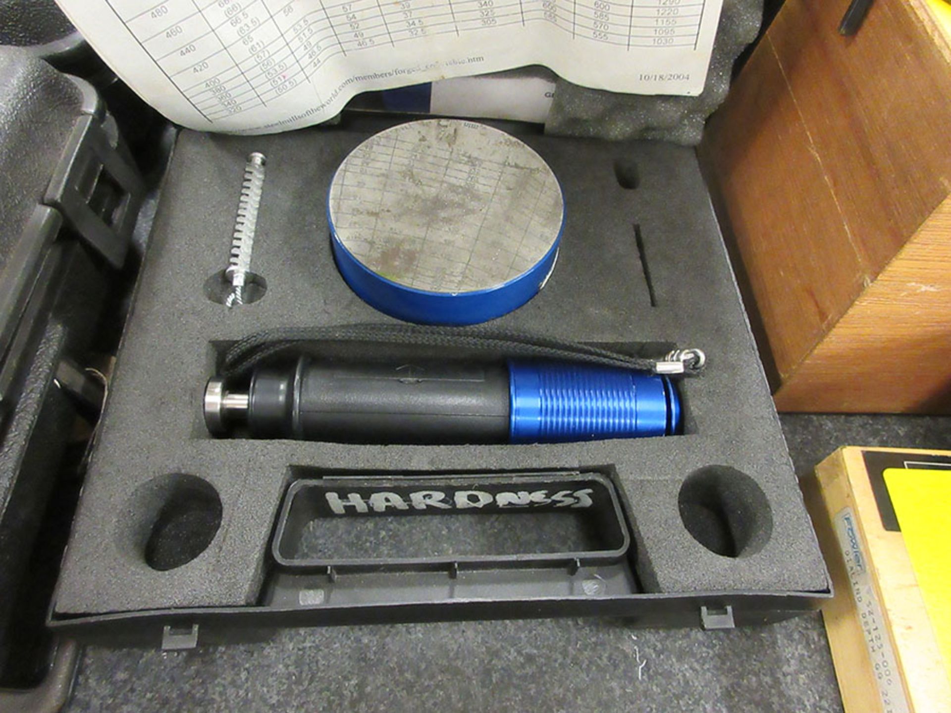 KRAUTKRAMER HARDNESS TESTER; PORTABLE