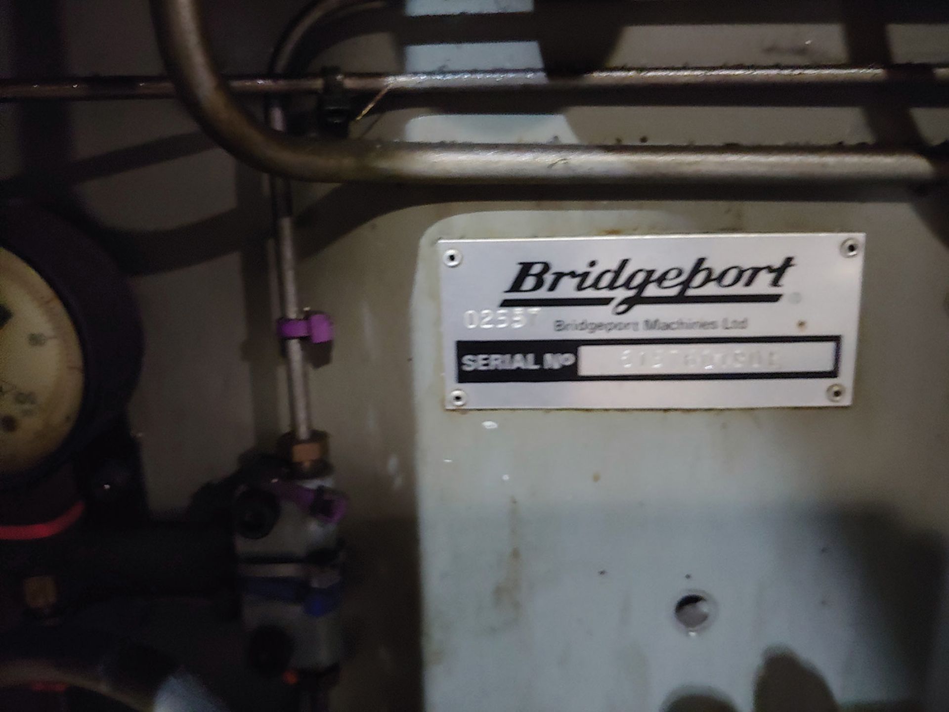 BRIDGEPORT SERIES II INTERACT 4 CNC VERT MILL, HEIDENHAIN TNC 2500 CONTROLS, S/N 615760190E, 15'' - Image 2 of 2