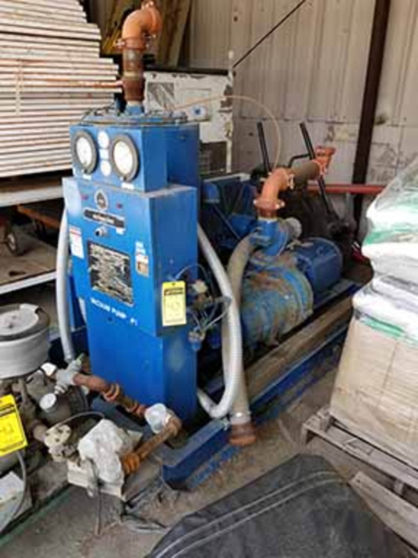 QUINCY VACUUM PUMP, 40-HP, 1,8262 HRS, SOLID STATE AUTO DEMAND CONTROL (UNKNOWN CONDITION)