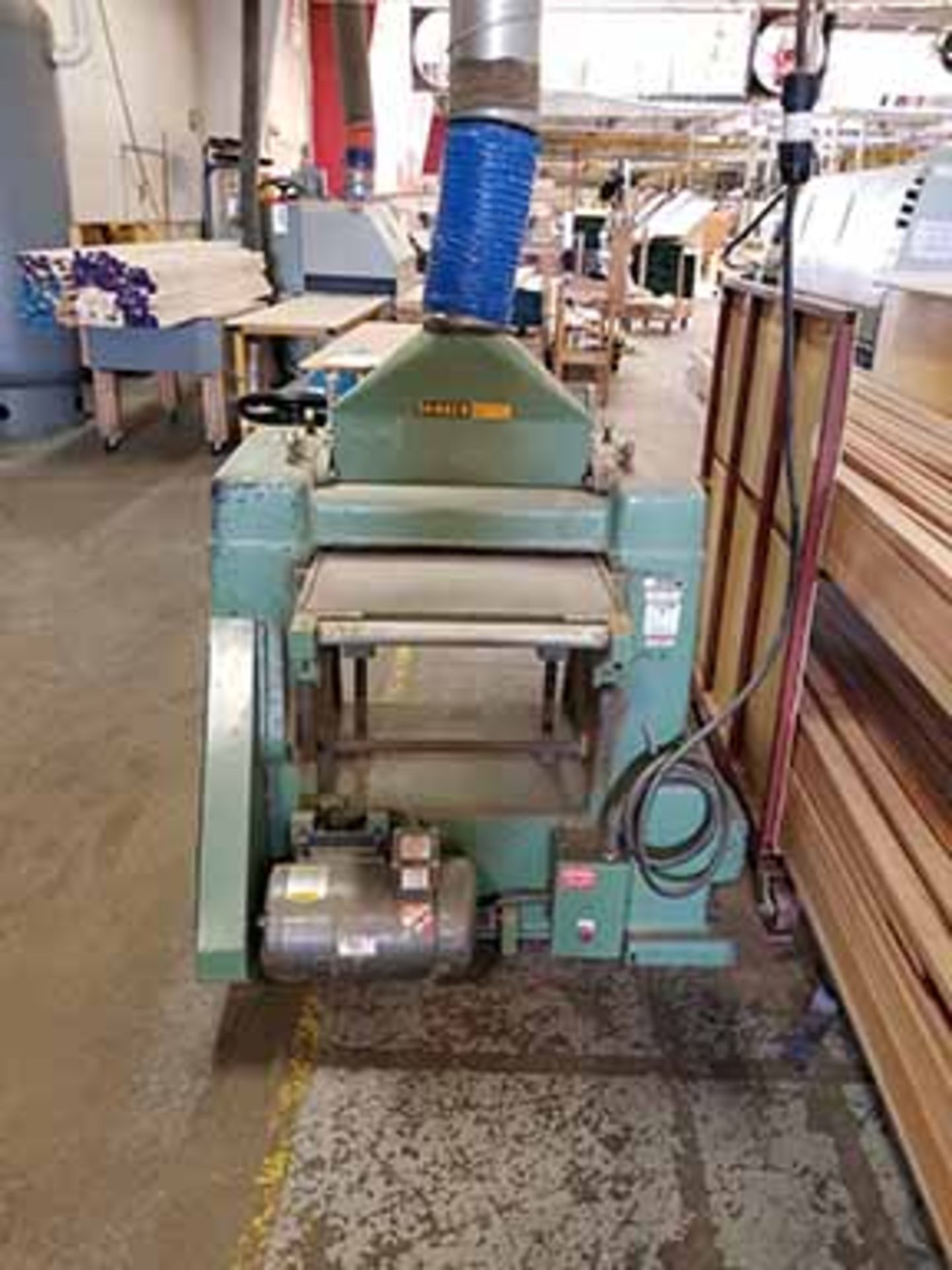 20'' GENERAL 330 PLANER, S/N G15470, FEED THRU, FOOT SWITCH