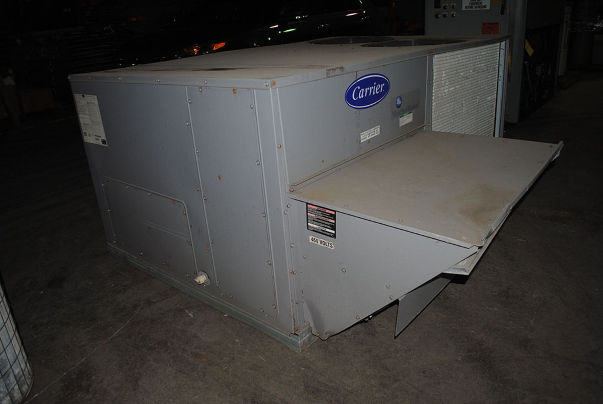 CARRIER WEATHERMAKER FURNACE; MODEL 50TC-D08A2GA0B0C0, S/N 2910G20519, 3-PHASE, 60-HZ, 460-VOLTS - Image 2 of 5