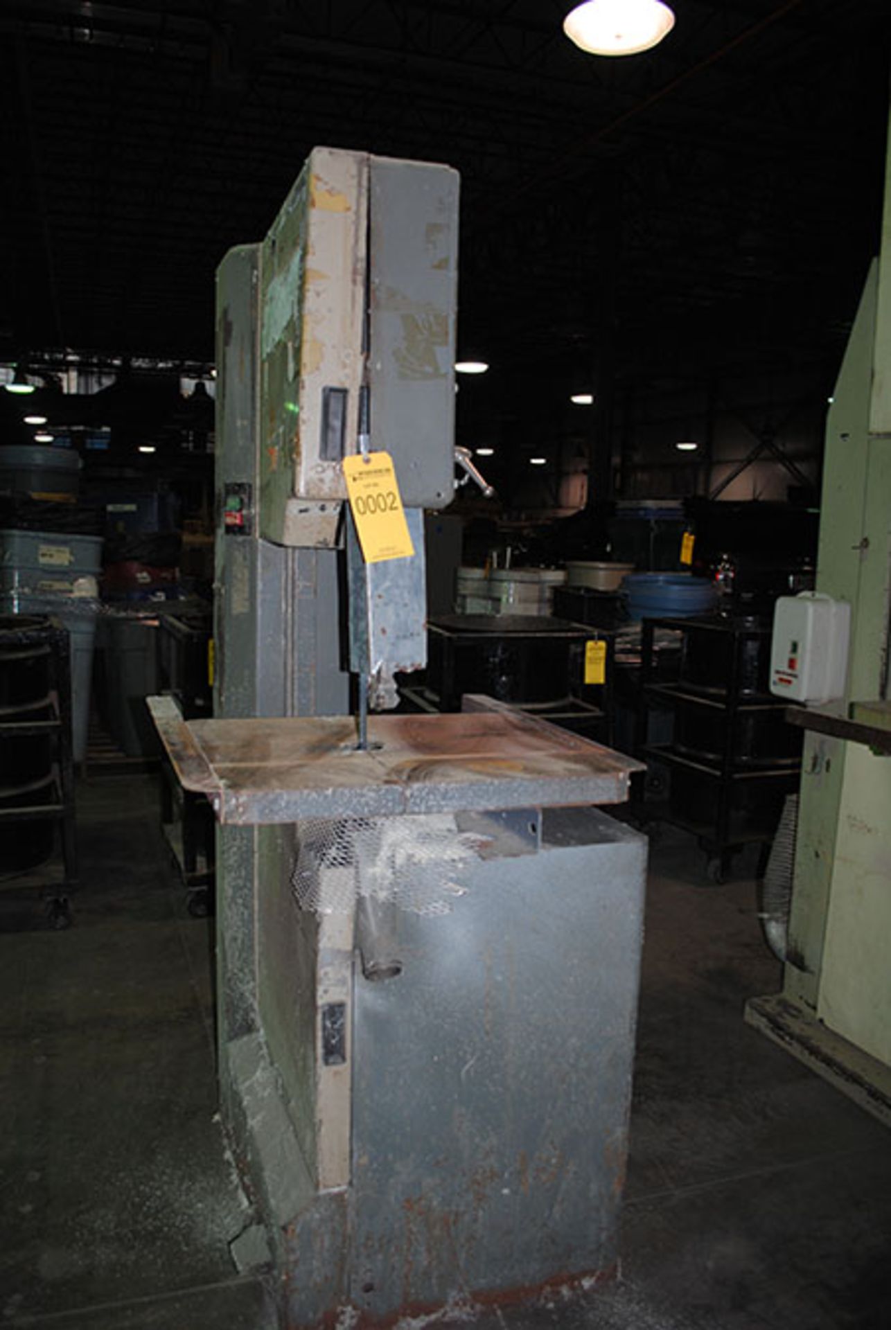 ROCKWELL BANDSAW; SERIES 28-3X0, S/N 1748150