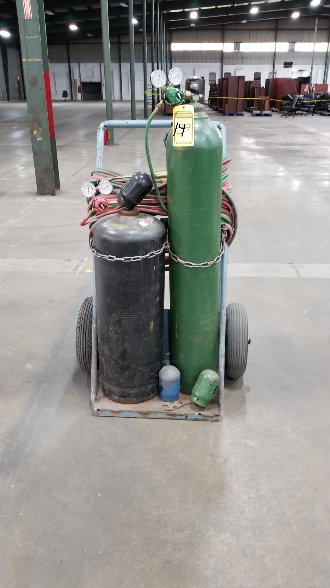 TORCH CART, HOSES AND TANKS