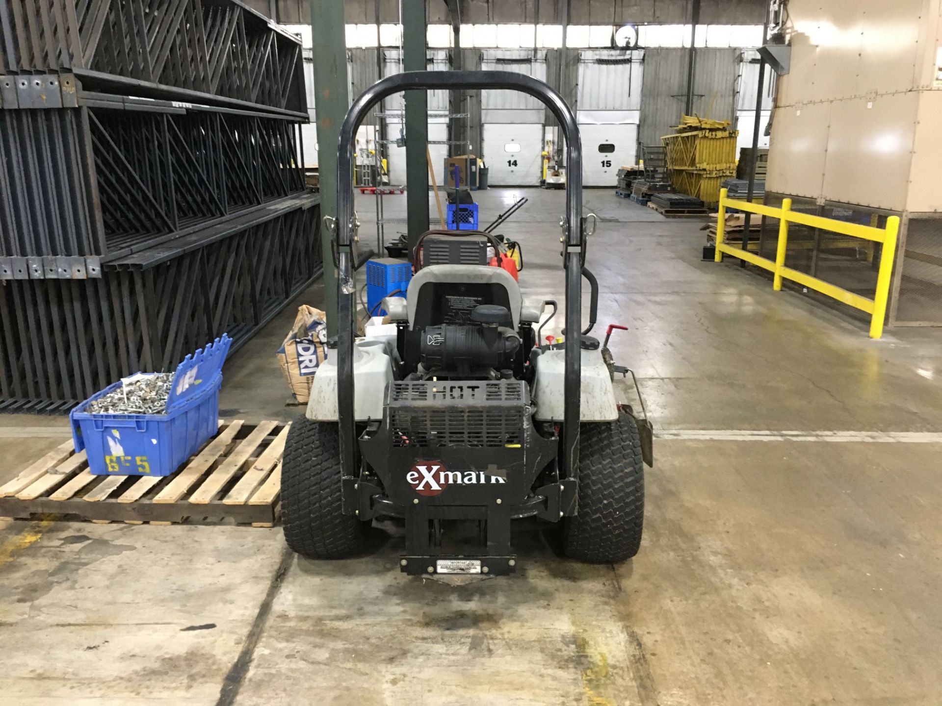 EXMARK LAZER 60'' ZERO TURN COMMERCIAL LAWN MOWER; ULTRA CUT 60, KOHLER 27-HP ENGINE, 472 HOURS - Image 6 of 6