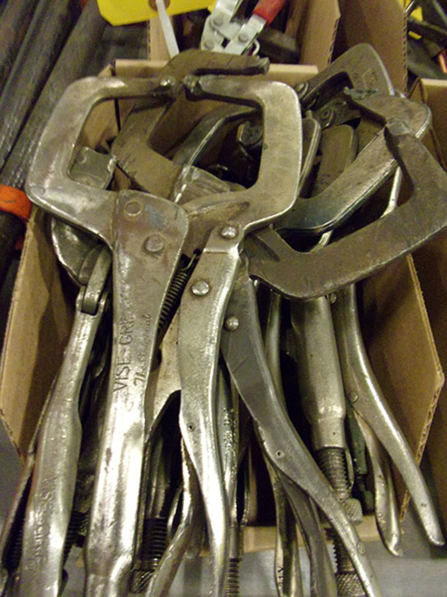 LOT OF VISE GRIP CLAMPS