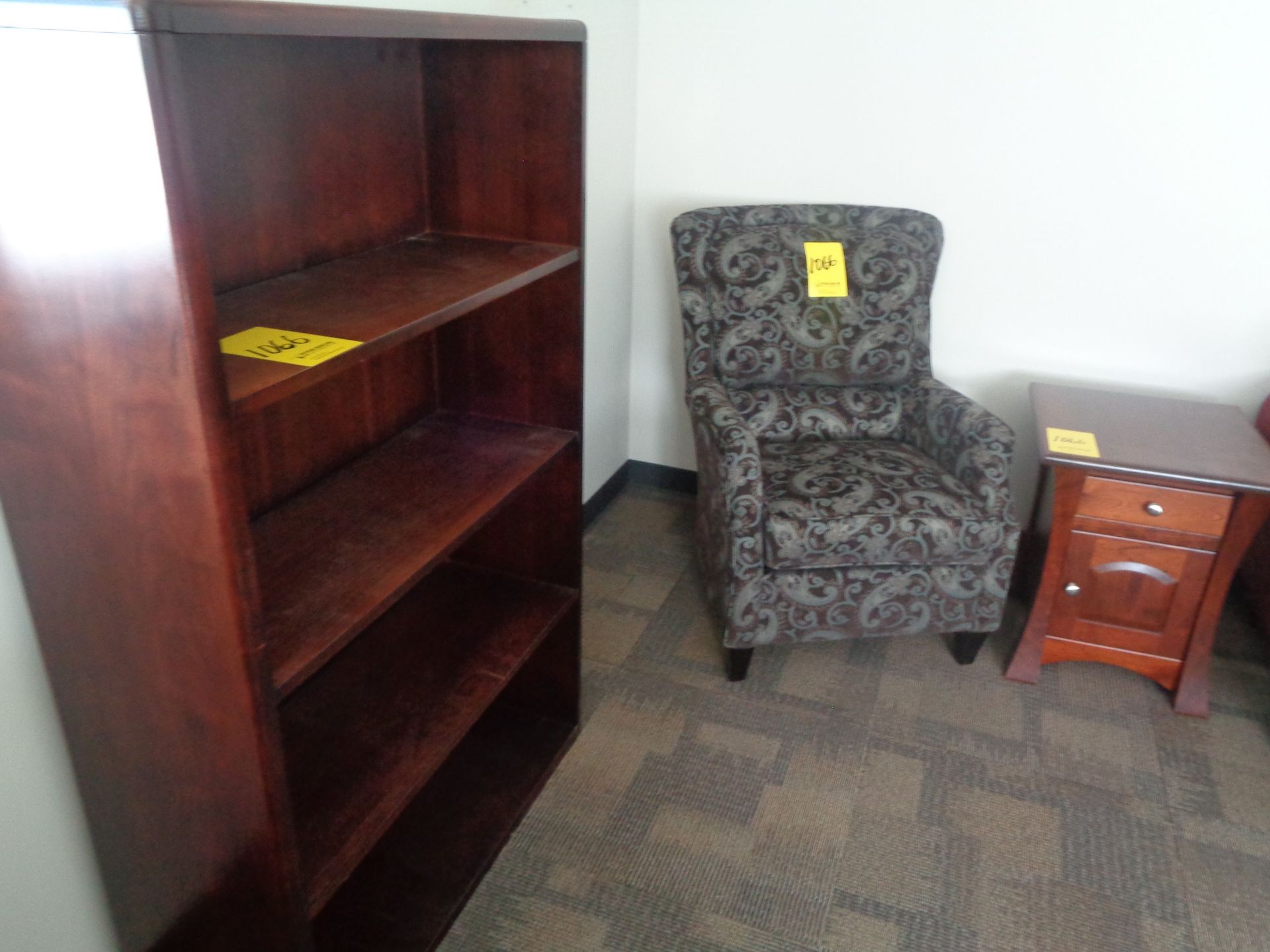 DESK, TABLE, CHAIRS, FILE CABINET, AND SOFA - Image 2 of 4