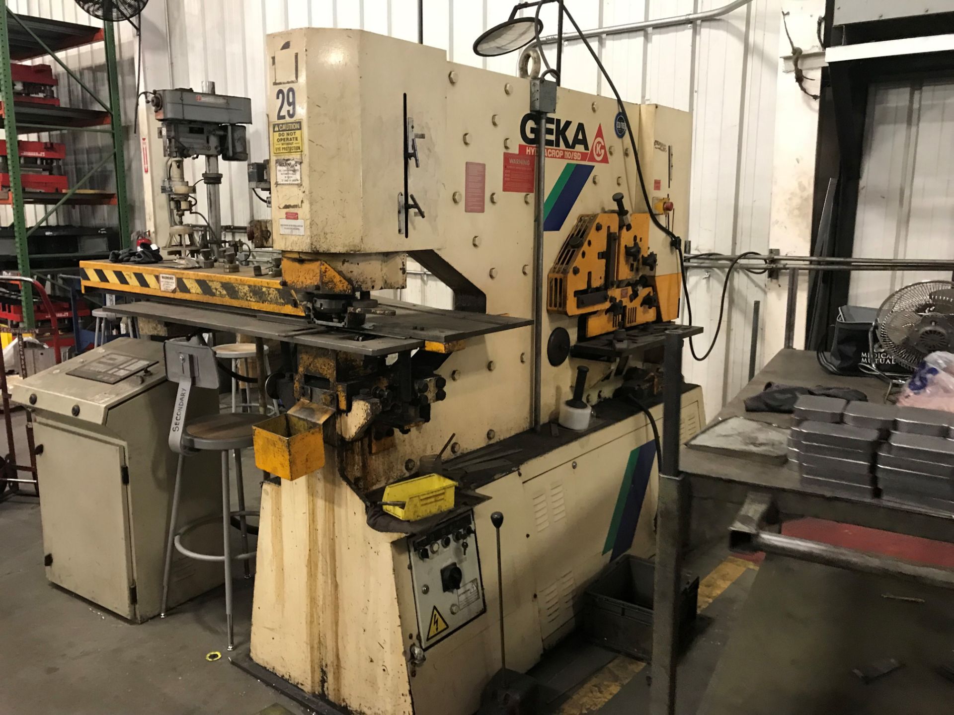 GEKA HYDRACROP 110 IRONWORKER - Image 2 of 4