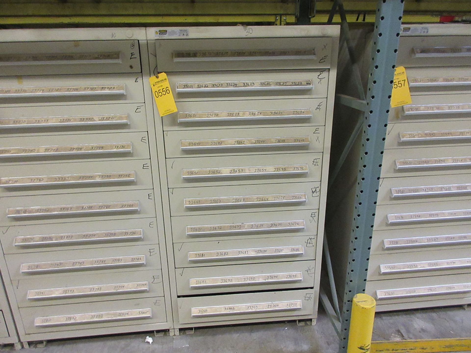 STANLEY VIDMAR 10-DRAWER TOOL CABINET