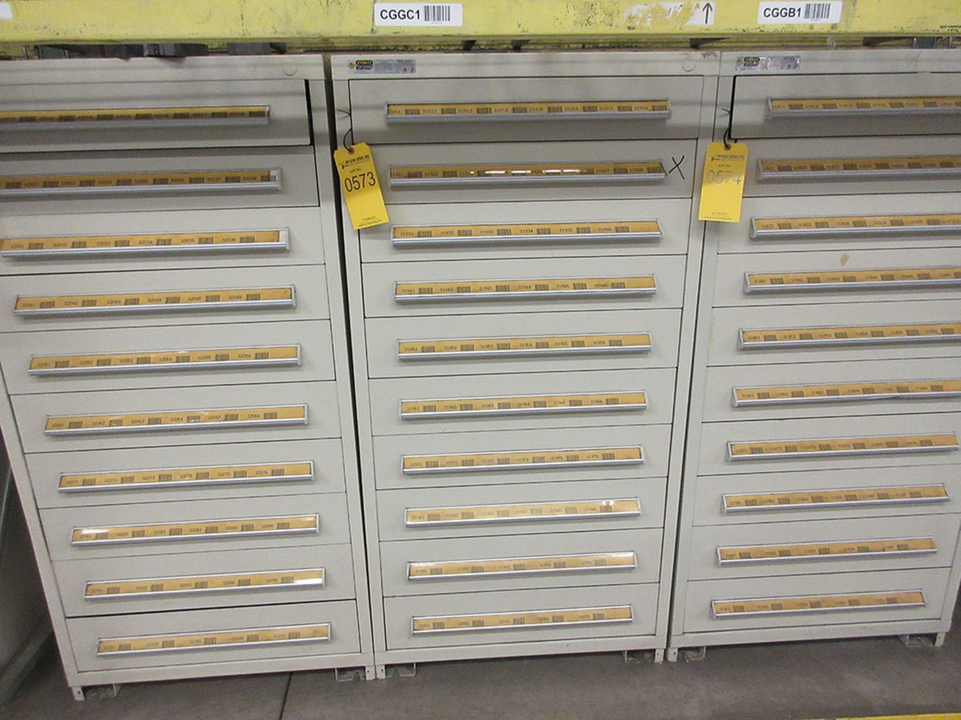 STANLEY VIDMAR 10-DRAWER TOOL CABINET