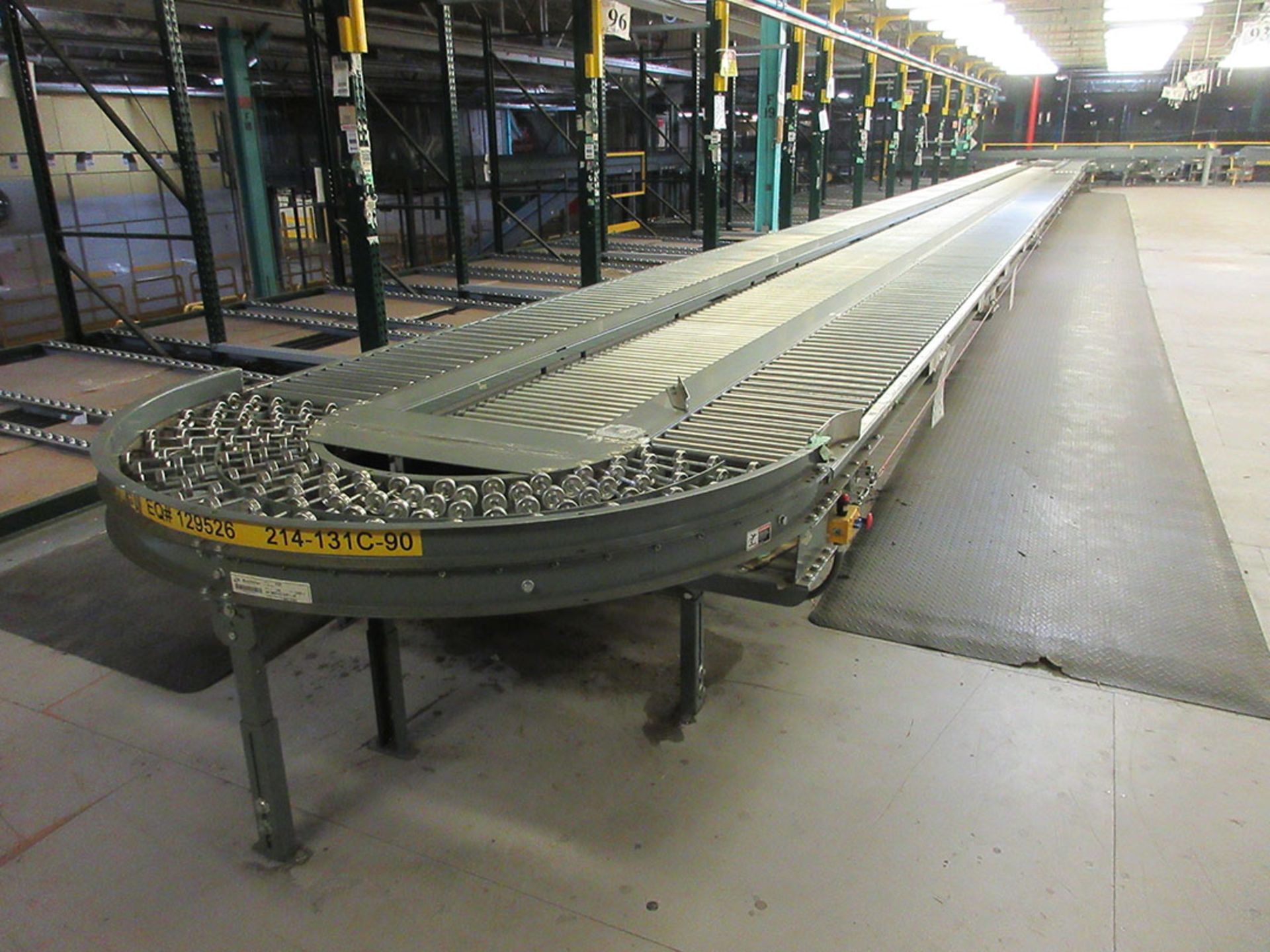 SOUTHERN SYSTEMS INDUSTRIAL CONVEYOR; LOCATED EAST SIDE MEZZANINE, APPROX., INCLUDES (3) INCLINES
