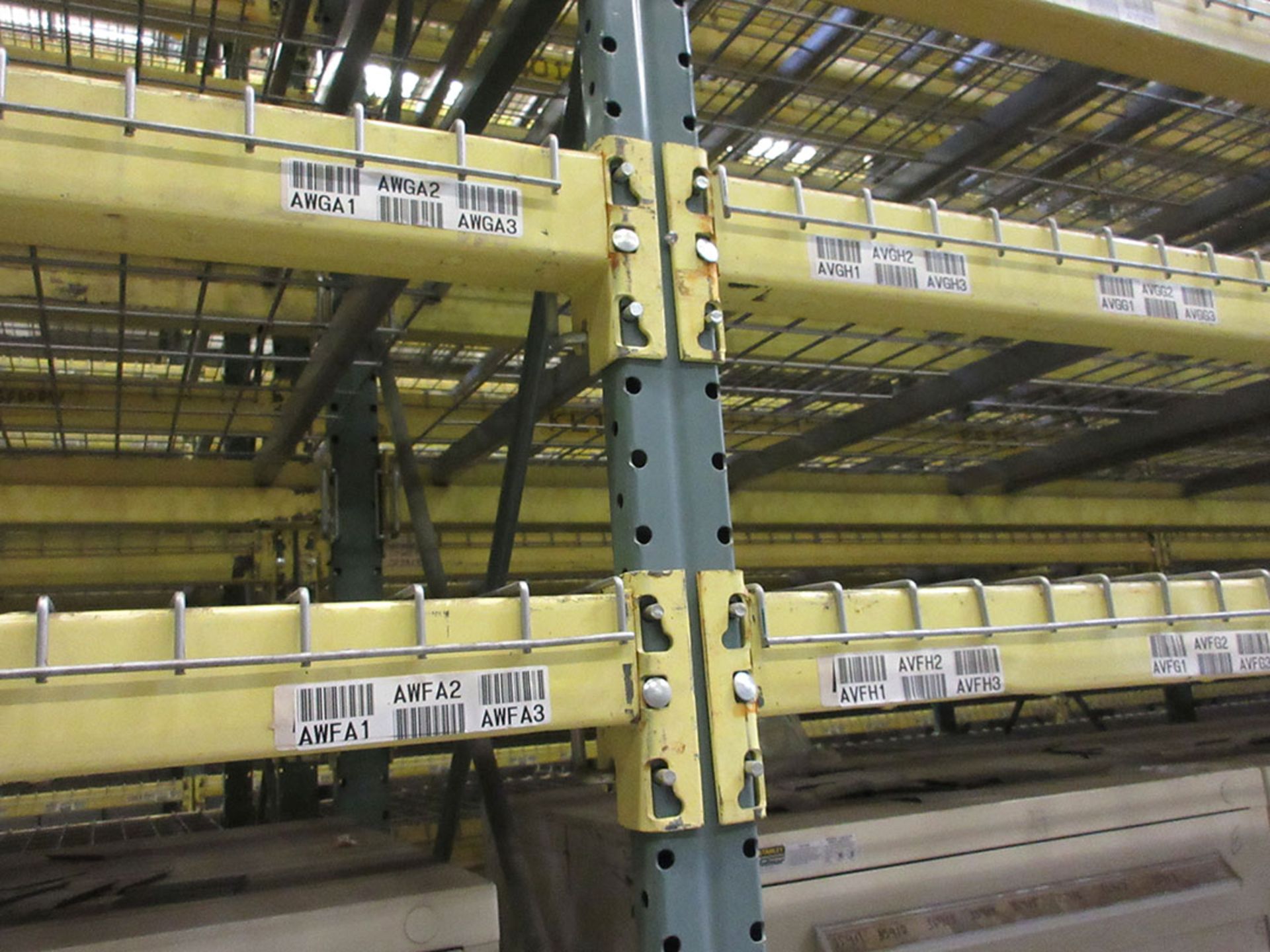 (28) SECTIONS OF PALLET RACK; (30) 20' UPRIGHTS, (48) 12' X 4'' CROSSBEAMS, (888) 8' X 4'' - Image 3 of 3