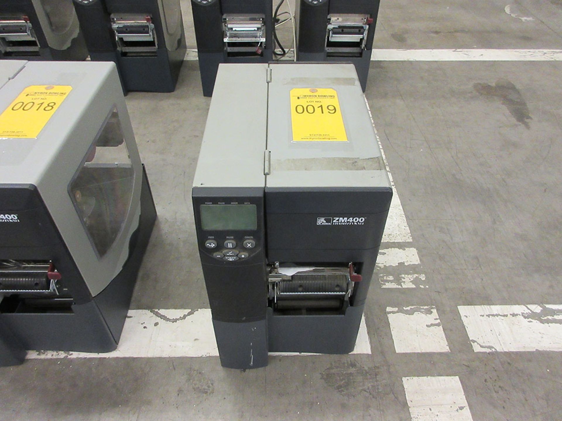 ZEBRA ZM400 INDUSTRIAL LABEL PRINTER