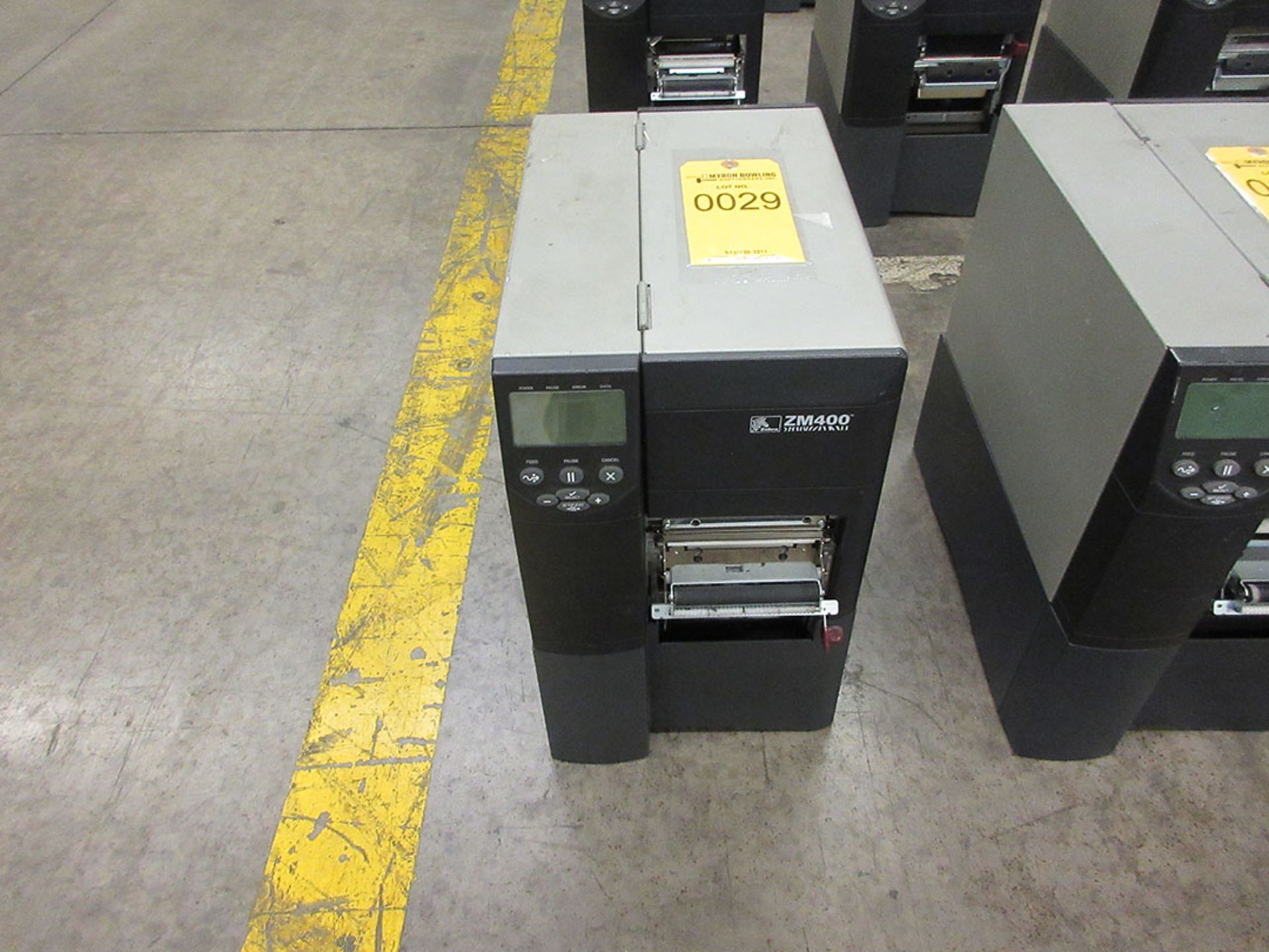 ZEBRA ZM400 INDUSTRIAL LABEL PRINTER