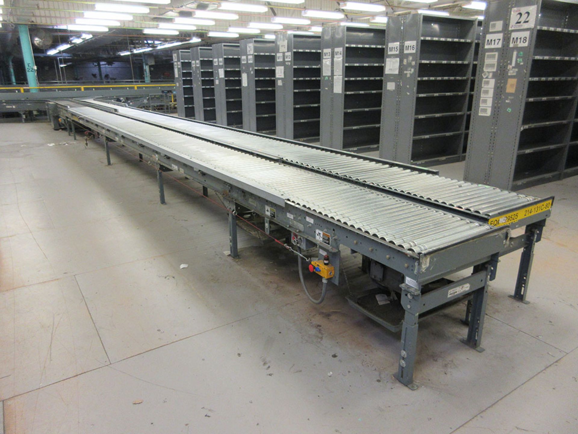 SOUTHERN SYSTEMS INDUSTRIAL CONVEYOR; LOCATED EAST SIDE MEZZANINE, APPROX., INCLUDES (3) INCLINES - Image 2 of 3