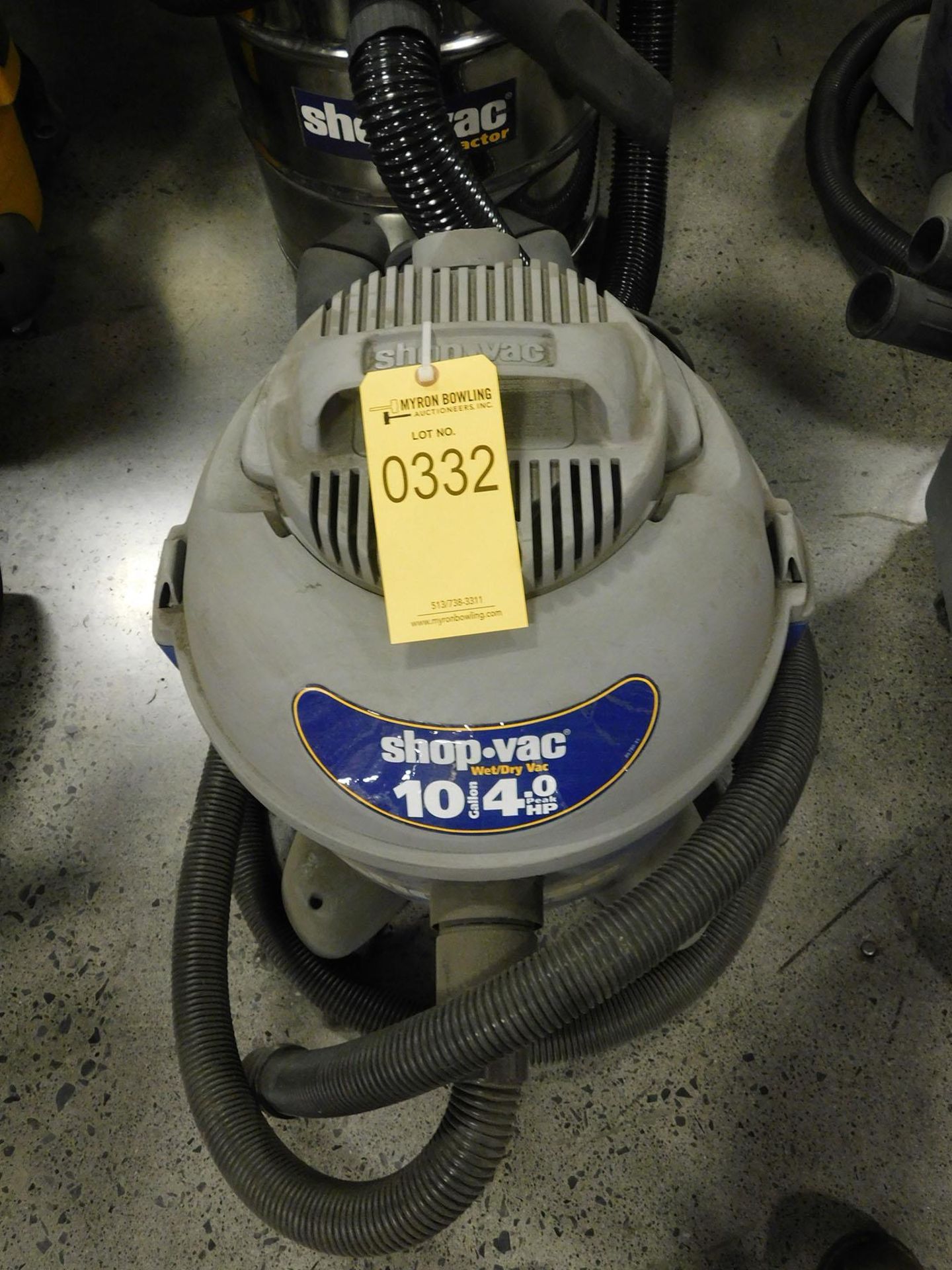 10-GALLON 4-HP SHOP VAC