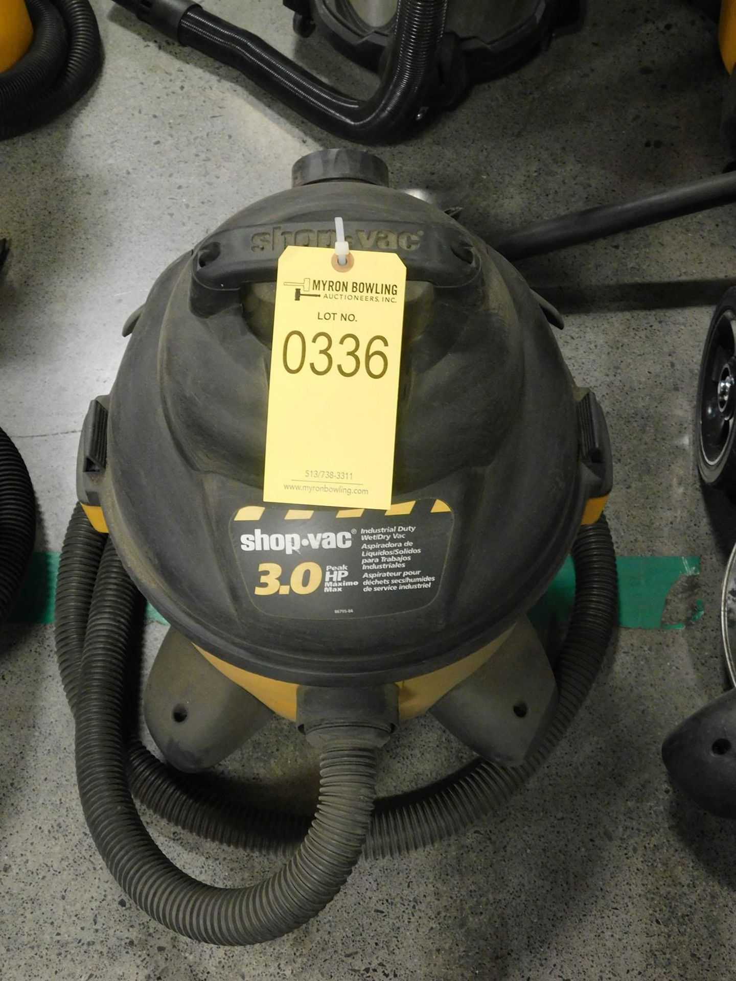 8-GALLON 3-HP SHOP VAC