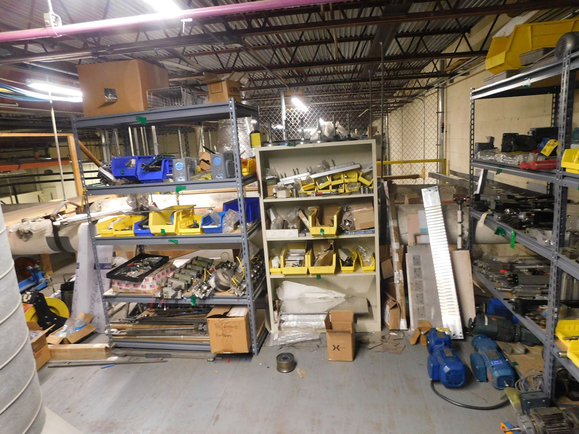 CONTENTS OF REST OF PARTS ROOM; HOSE, CYLINDERS, AND GEAR BOXES - Image 2 of 3