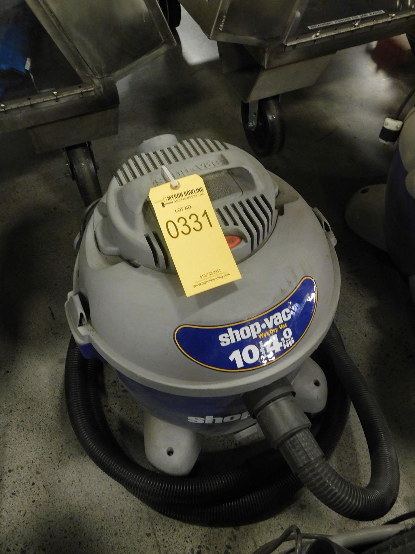 10-GALLON 4-HP SHOP VAC