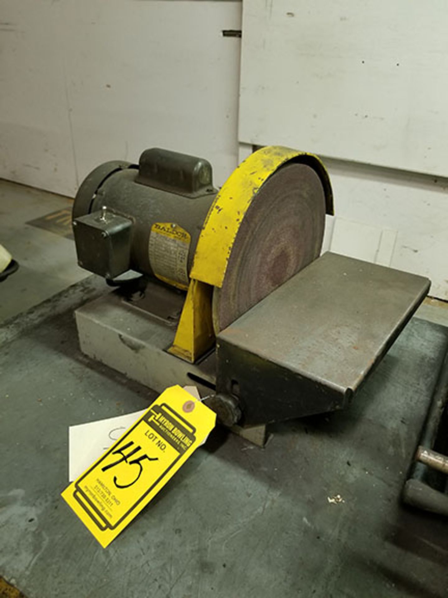 KALAMAZOO DISC BUFFER/GRINDER