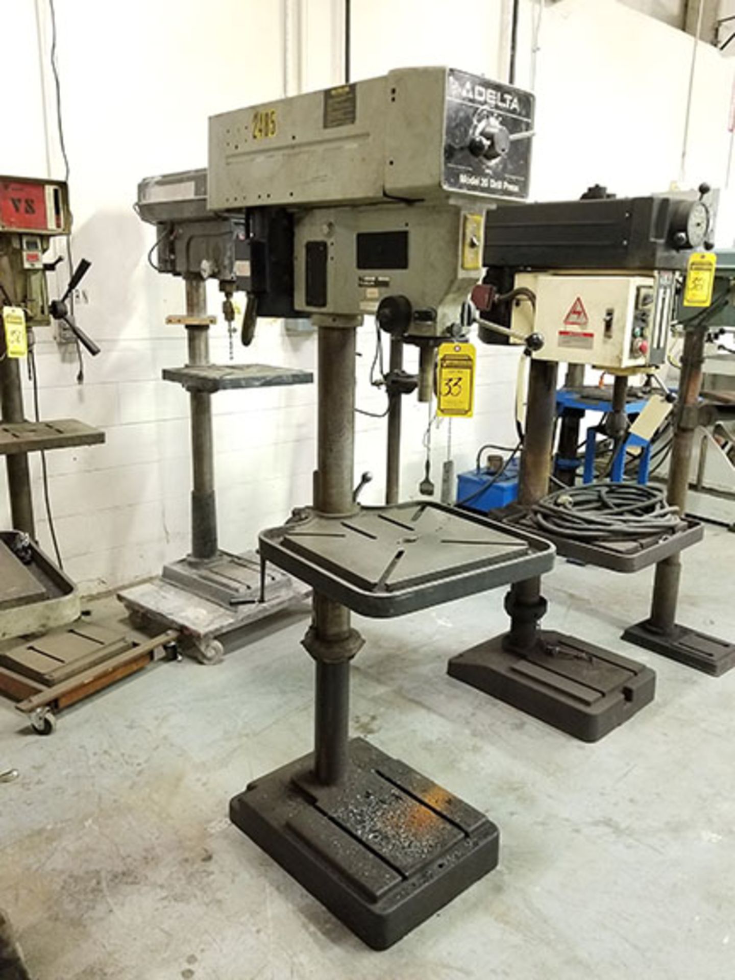 DELTA 20'' DRILL PRESS; MODEL 20, S/N 87C75015 - Image 2 of 2