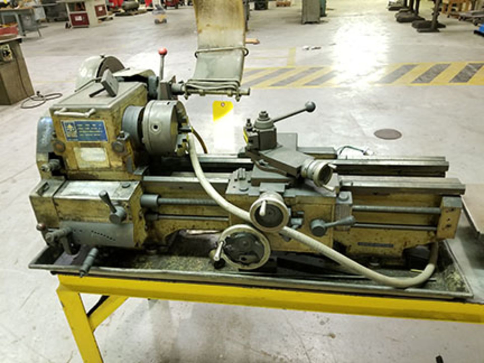 JET PRECISION LATHE; MODEL JET-1024P, 24'' BETWEEN CENTER, 10'' SWING, 6'' 3-JAW CHUCK, ALORIS - Image 2 of 4