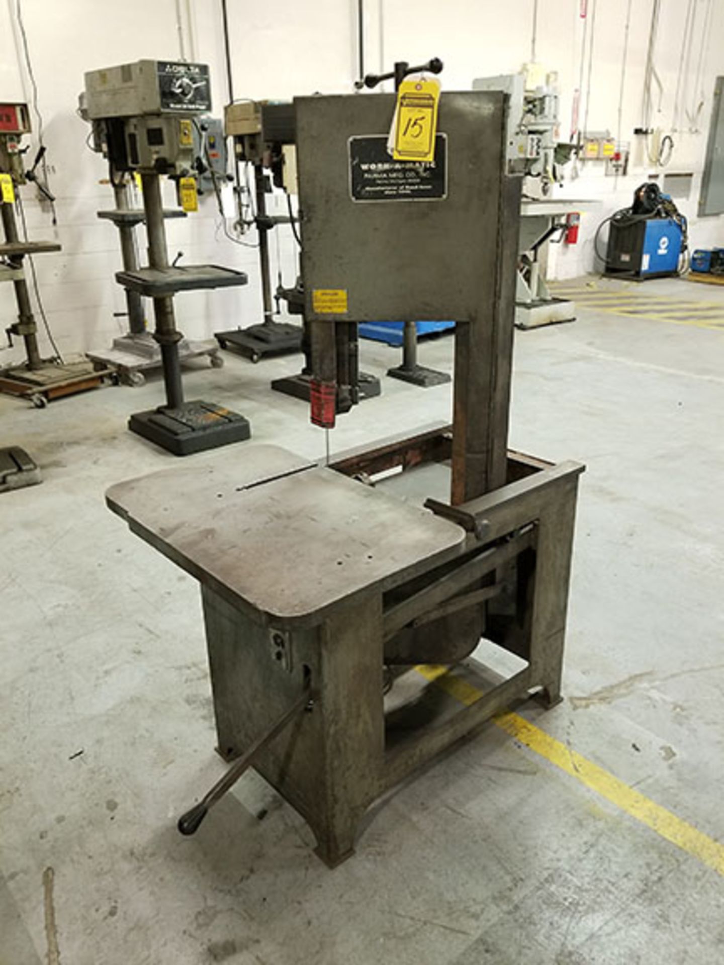 PMC WORK-A-MATIC VERTICAL BAND SAW