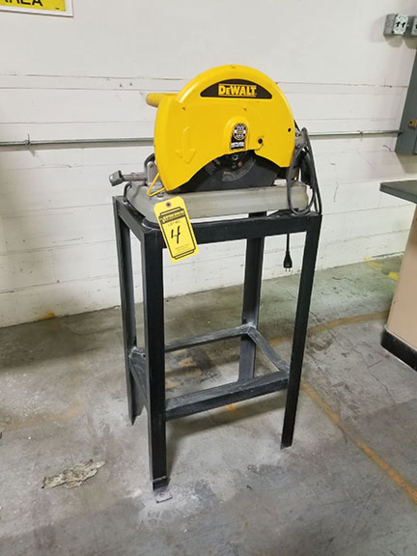 DEWALT 14'' CHOP SAW; MODEL D28715, S/N 125452