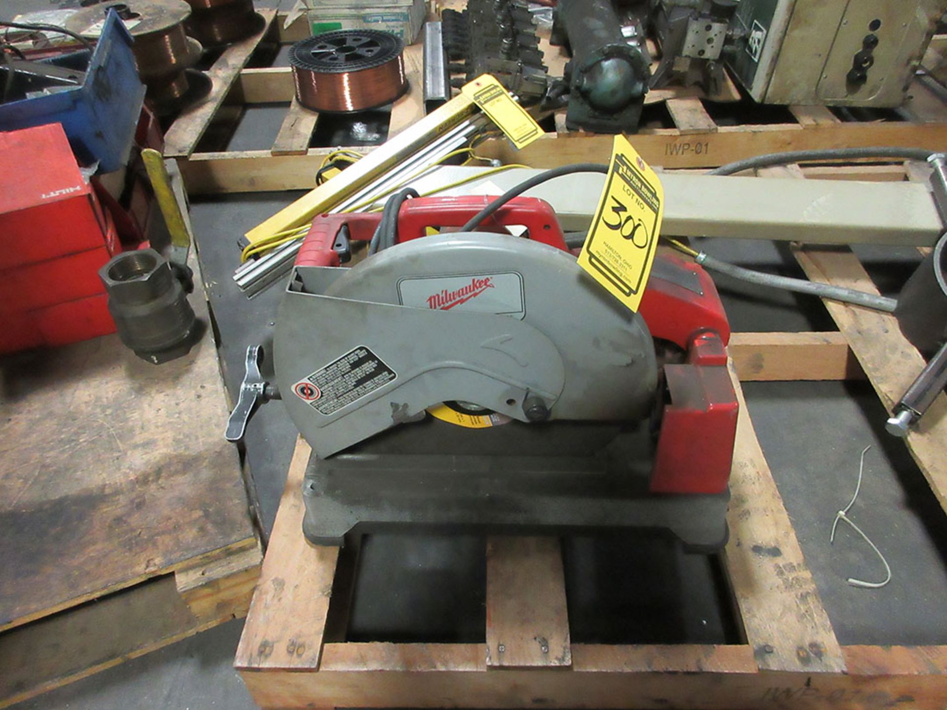 MILWAUKEE 14'' ABRASIVE CUT-OFF SAW; 120-VOLT, 15-AMP, 6180-20