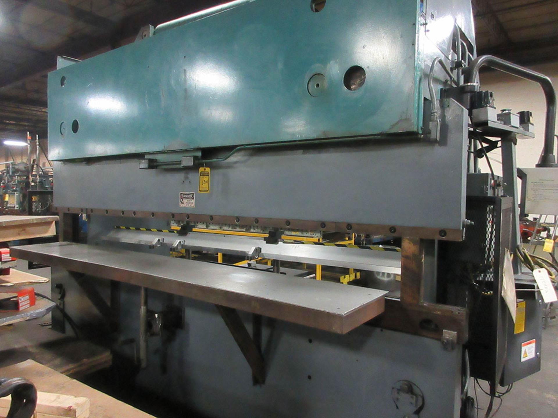 ALLSTEEL 120-TON X 12' HYDRAULIC PRESS BRAKE; MODEL 120-12, 25-HP, 550/60/3, S/N 2347, HURCO