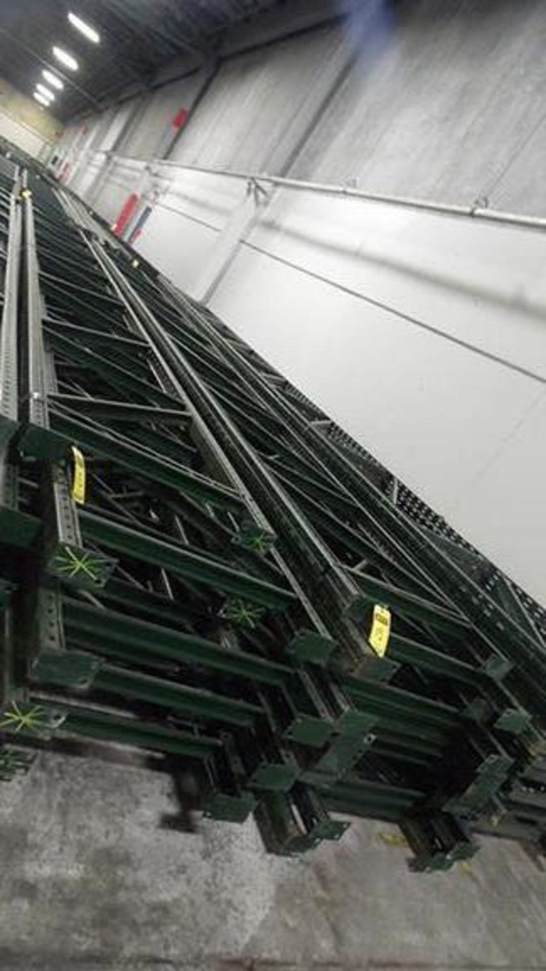 (X31) PIECES OF RIDG-U-RAK PALLET RACKING UPRIGHTS; 31' 8'' TALL, 36'' DEEP, 3'' X 2 1/4''