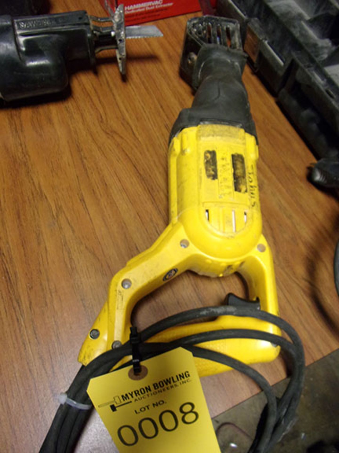 DEWALT ELECTRIC SAWZALL