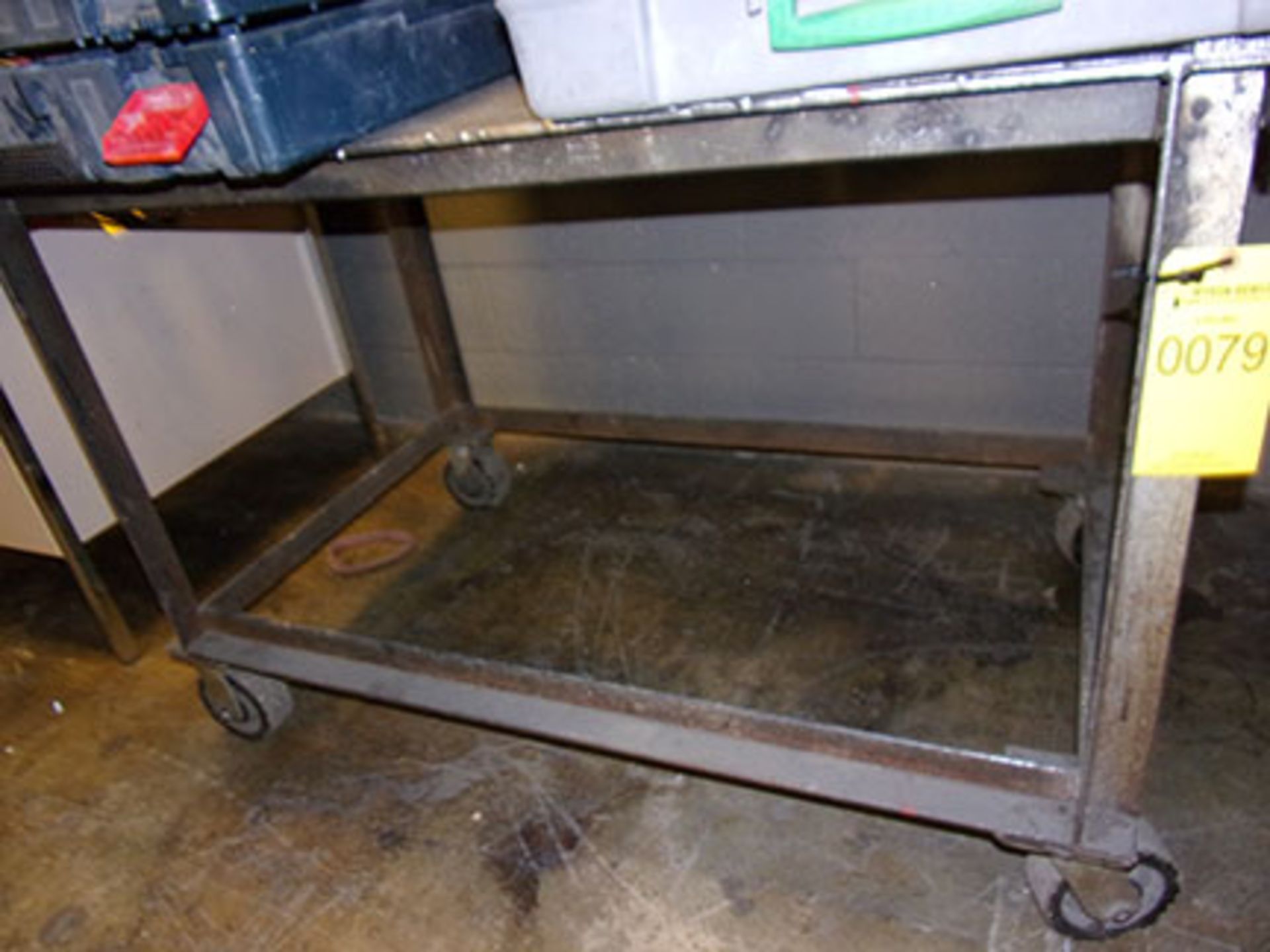 30'' X 4'' STEEL ROLLING TABLE