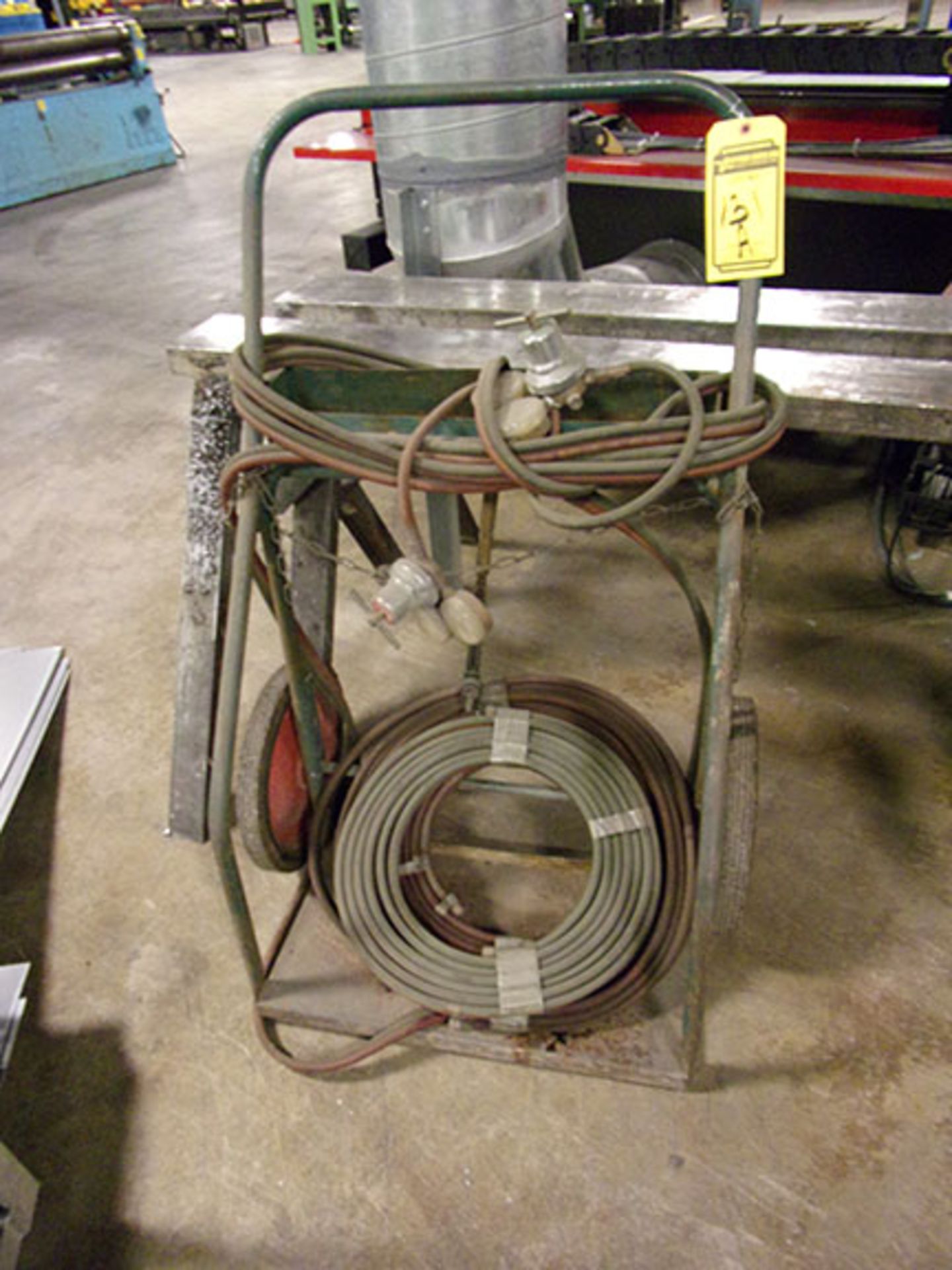 TORCH CART WITH GAUGES & HOSES