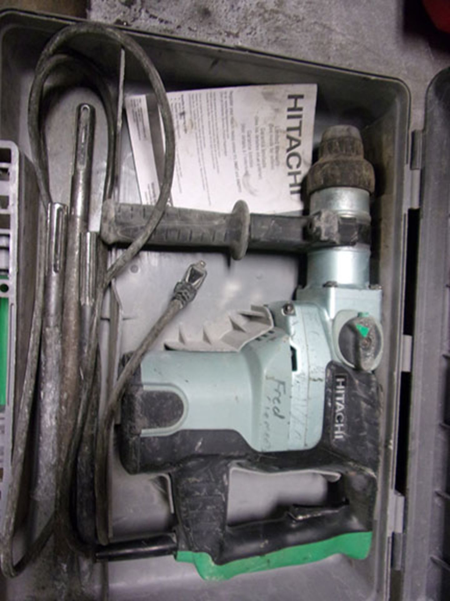 HITACHI HAMMER DRILL; ELECTRIC