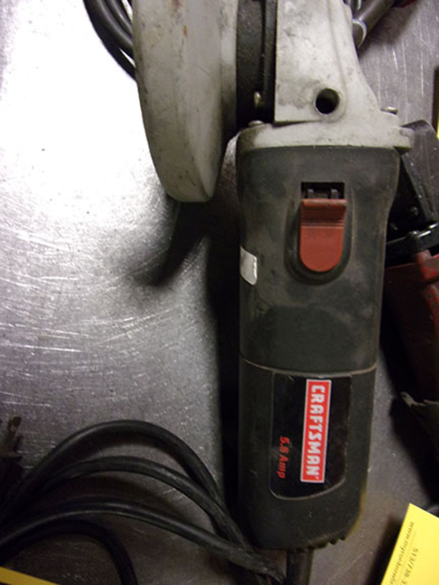 CRAFTSMAN 4 1/2'' ANGLE HAND GRINDER; ELECTRIC