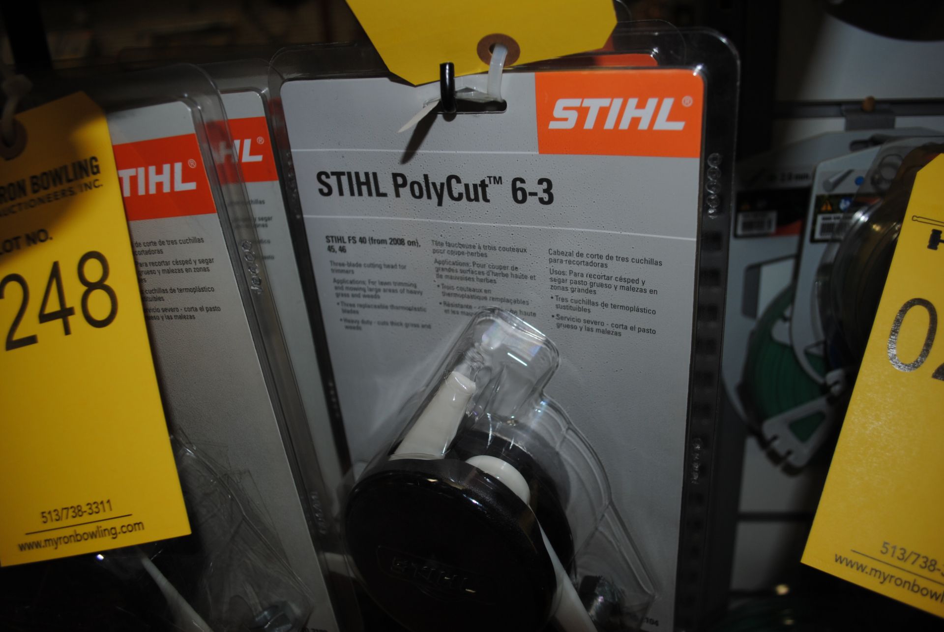 LOT OF (4) STIHL SPOOL & WEED EATER LINE