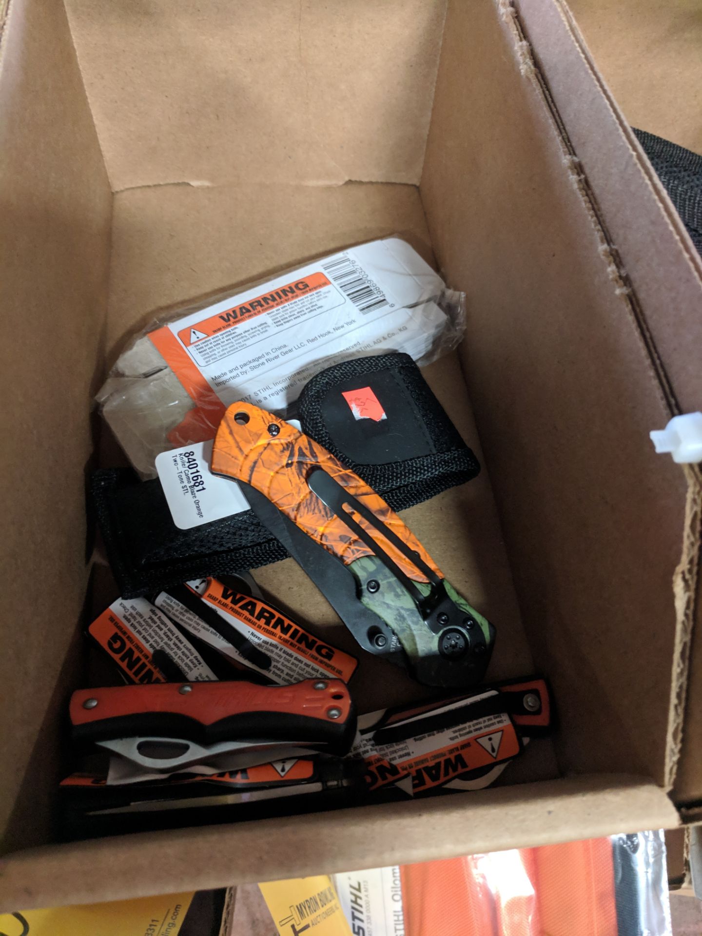 LOT OF STIHL KNIVES